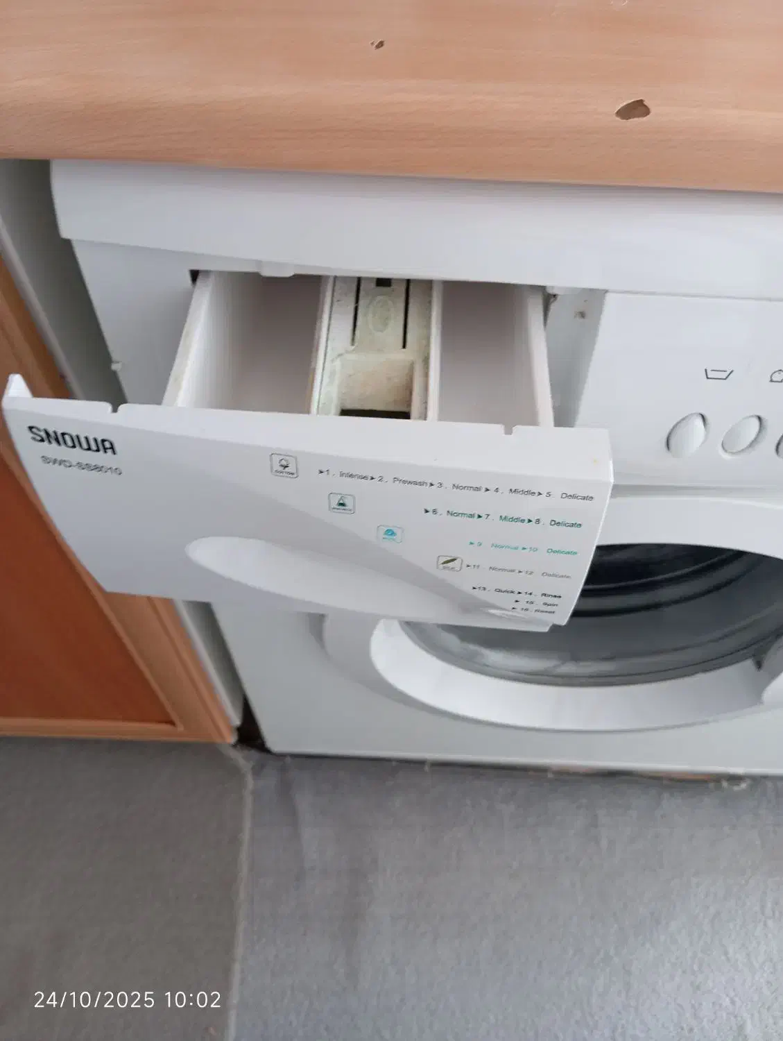 لباسشویی پنج کیلویی اسنوا|ماشین لباسشویی و خشککن لباس|ایلام, |دیوار