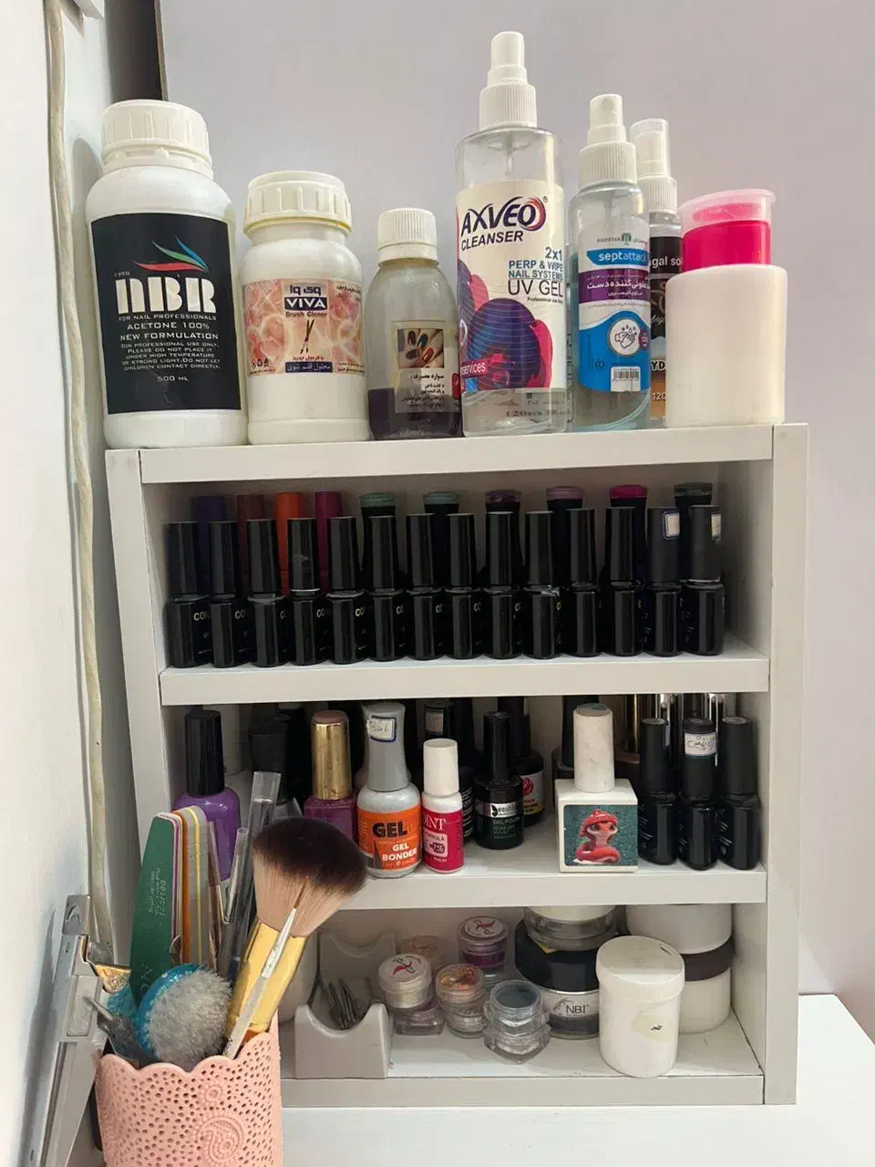 لوازم کاشت ناخن|آرایشی، بهداشتی، درمانی|رباطکریم, رباطکریم|دیوار