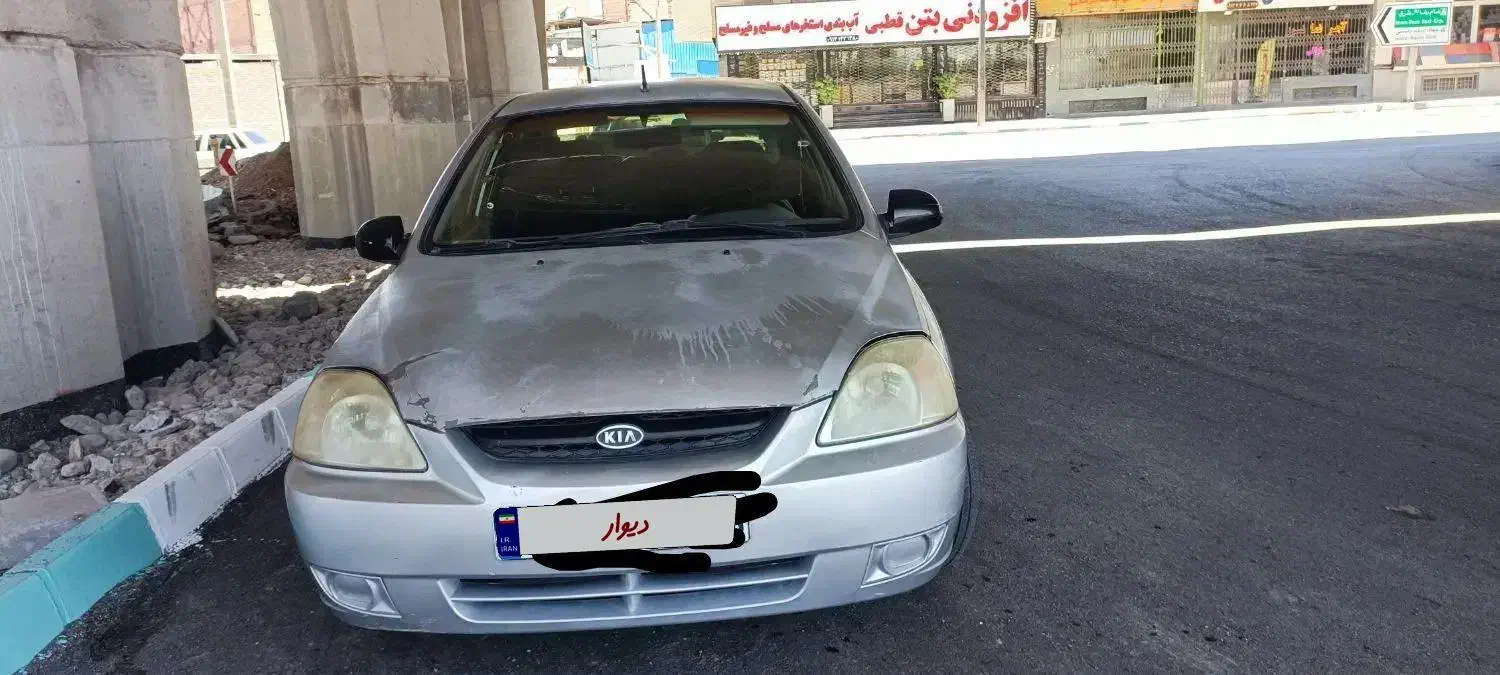 ریو نقره ای مدل ۸۶|خودرو سواری و وانت|کرمان, |دیوار