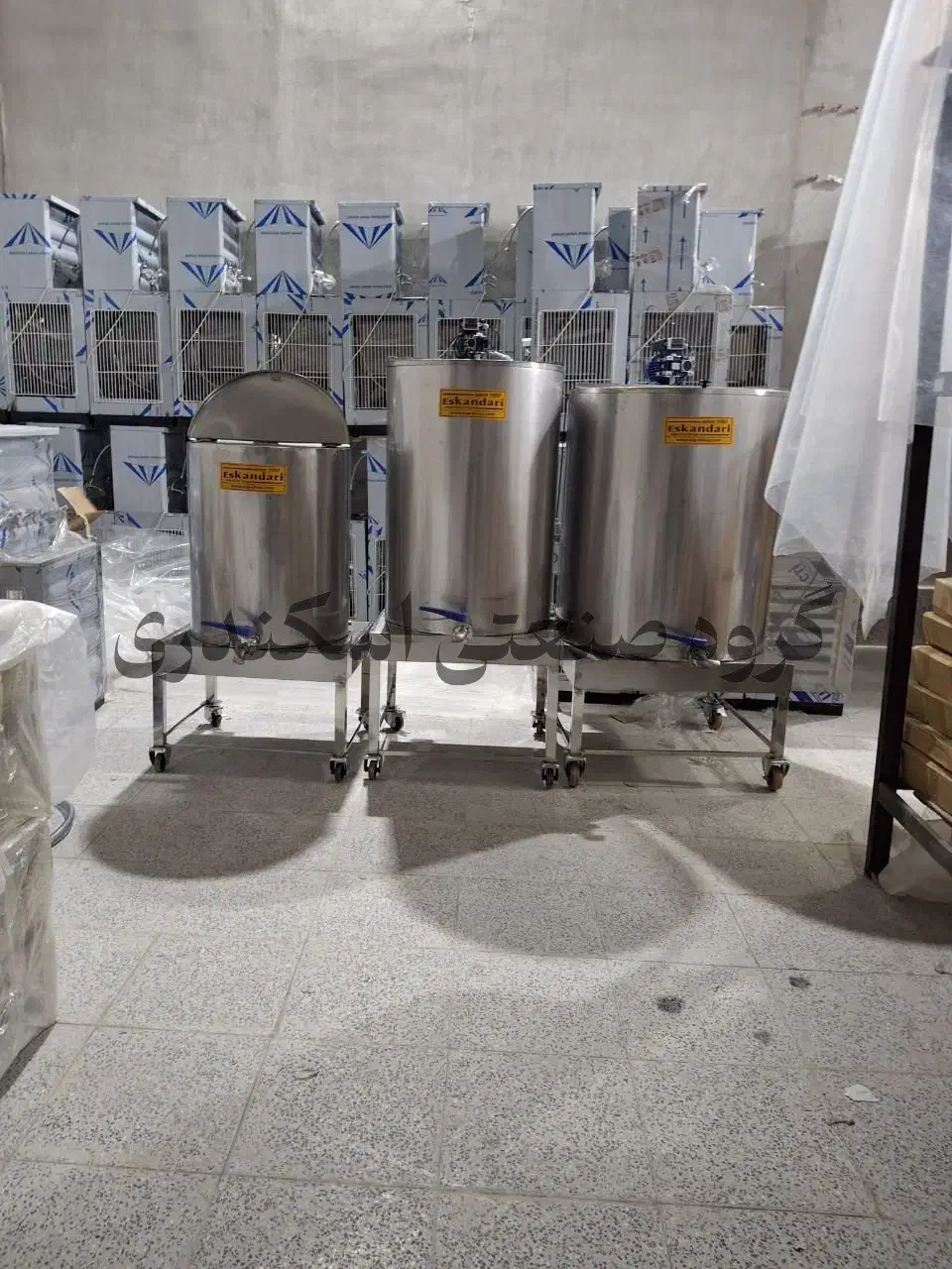 دستگاه کره گیر کره گیری 400 مشک برقی صنعتی میکسر|ماشینآلات صنعتی|کرمانشاه, |دیوار