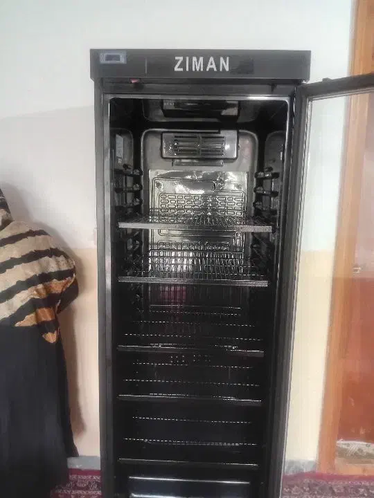 یخچال ویترینی زیمان در حد نو|یخچال و فریزر|فاضل آباد, |دیوار