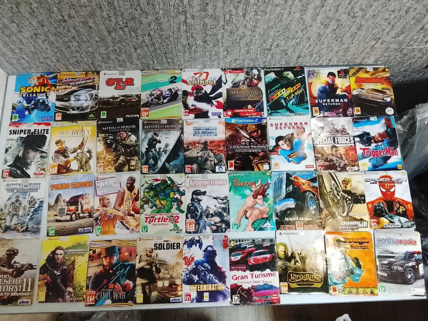 بازیps2وxbox|کنسول، بازی ویدئویی و آنلاین|تهران, باغ خزانه|دیوار