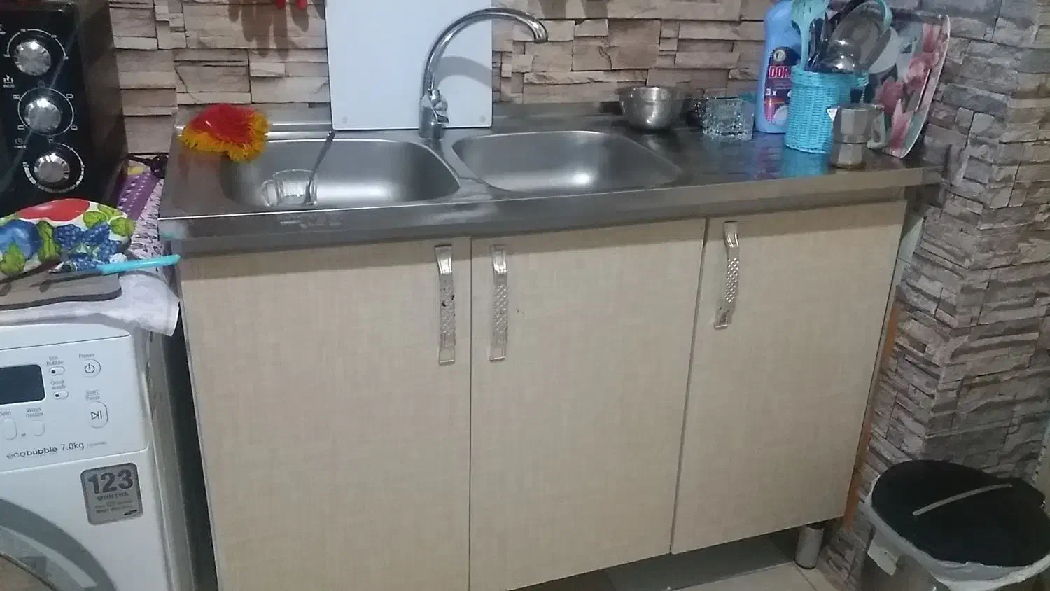 کابینت گالوانیزه درب ام دی اف|مصالح و تجهیزات ساختمان|بندرعباس, |دیوار