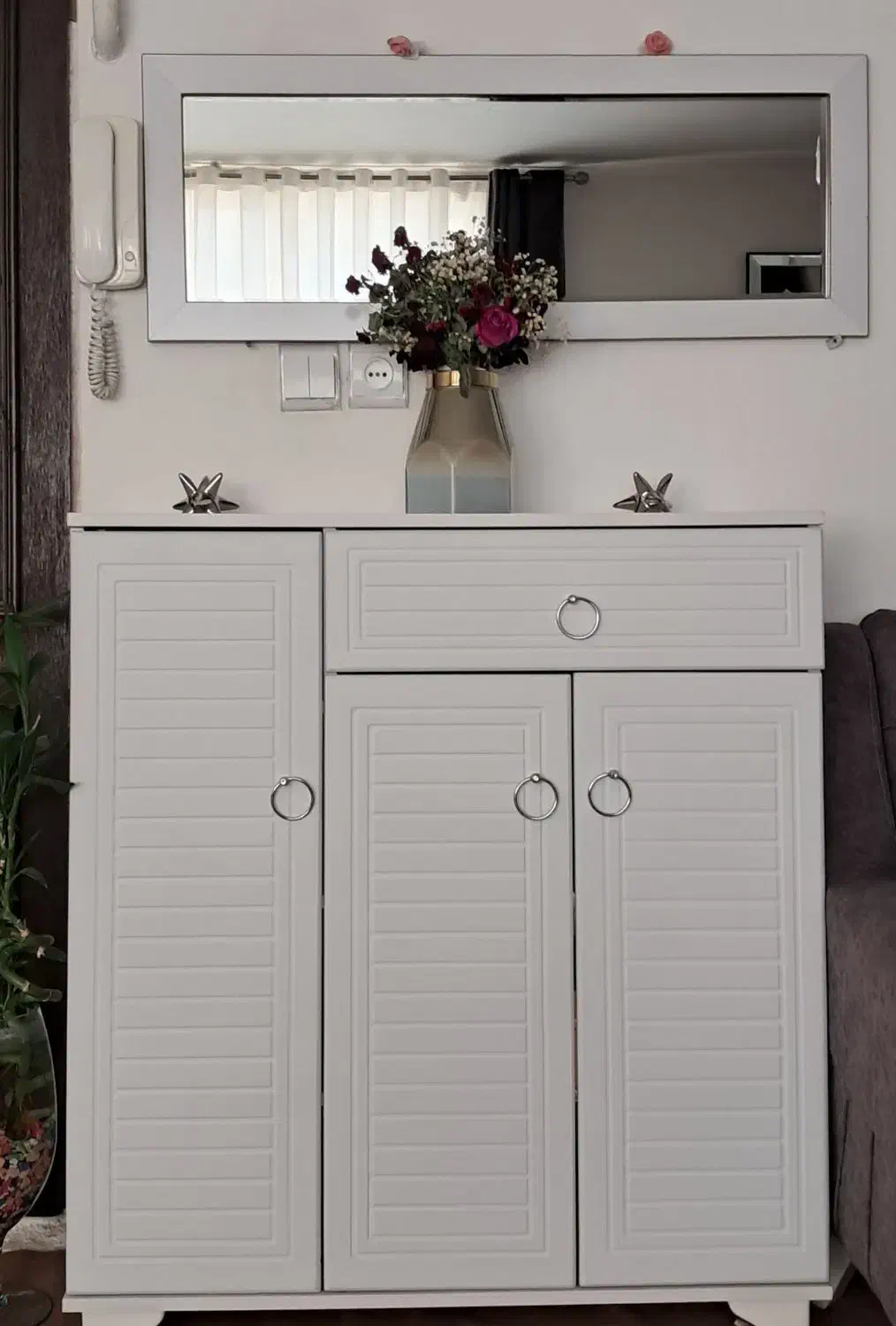 جاکفشی به همراه آینه|جاکفشی، کمد، دراور|ابهر, |دیوار