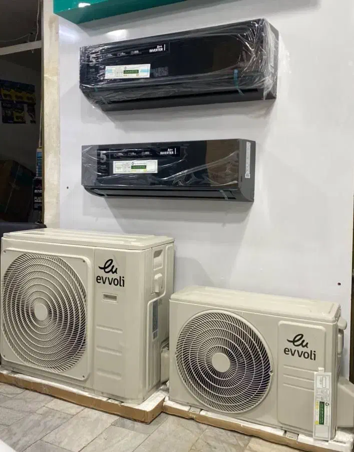 فروش نصب ضمانت کولرگازی اسپیلت گری ایوولی یونیوا|کولر گازی و فن‌کوئل|شیراز, دروازه قران|دیوار