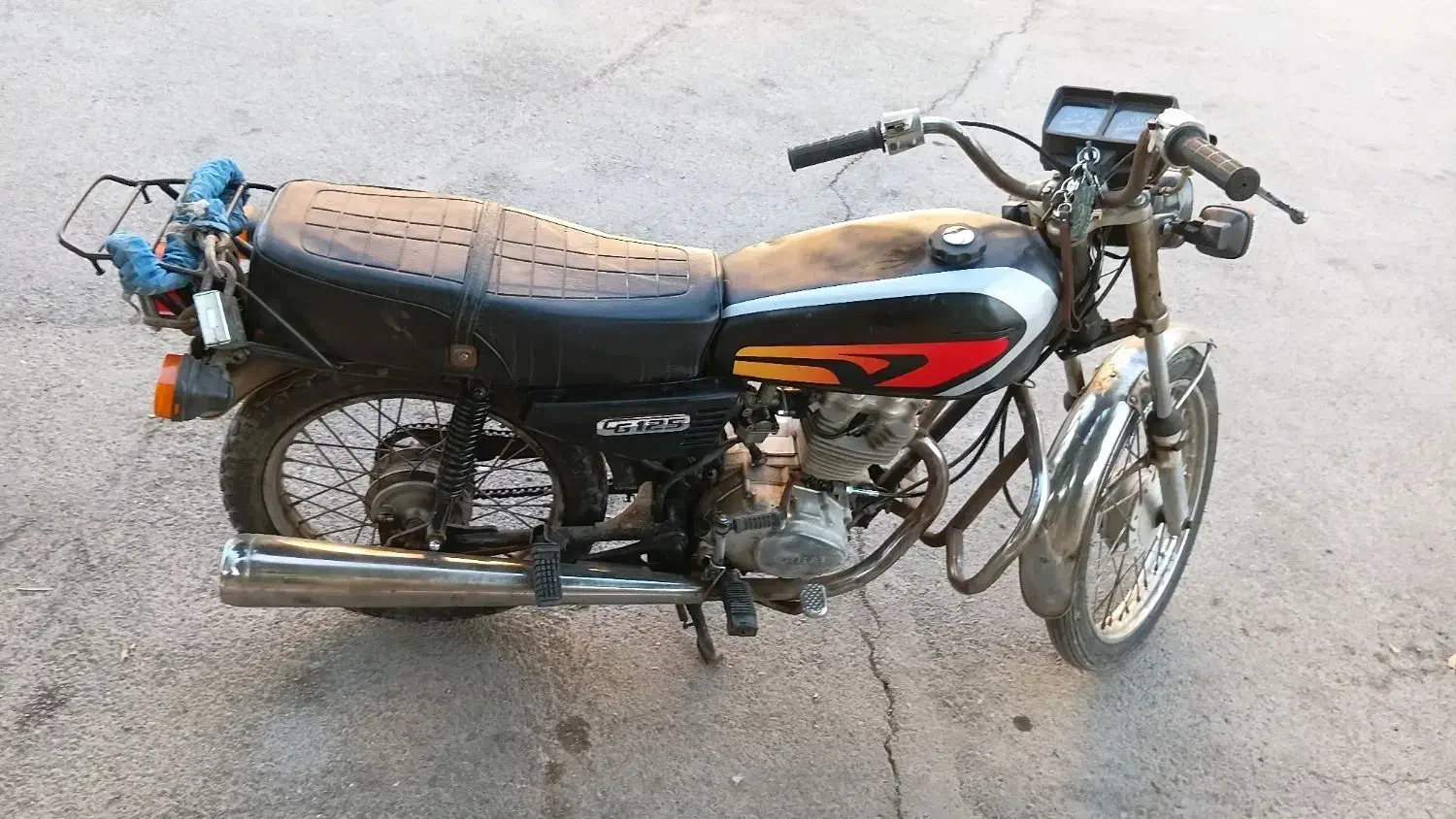 متور هندا مزاییده|موتورسیکلت|شاهدشهر, |دیوار