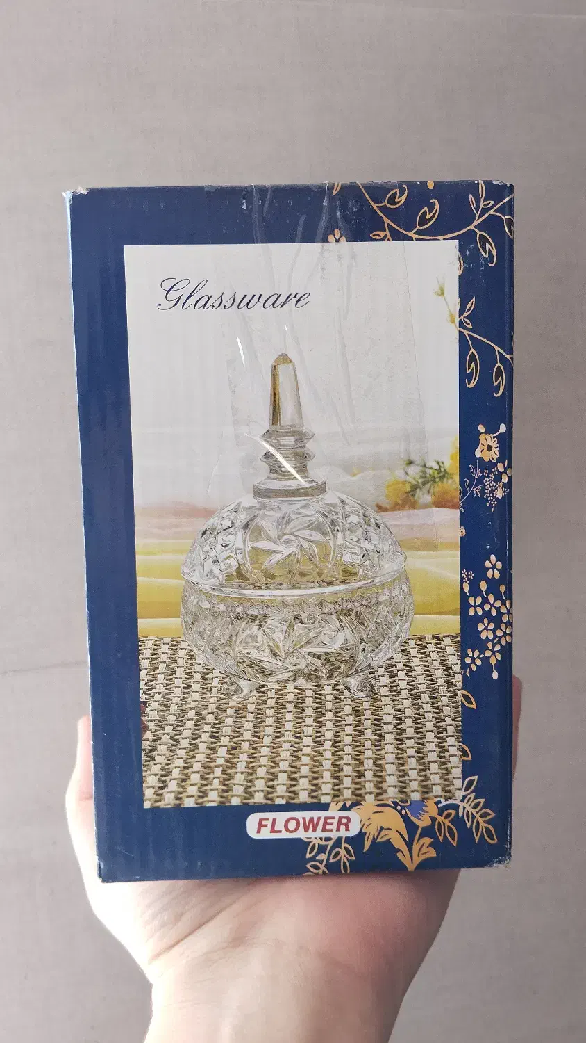 قندان خورشیدی|ظروف سرو و پذیرایی|قم, شهرک امام حسن|دیوار