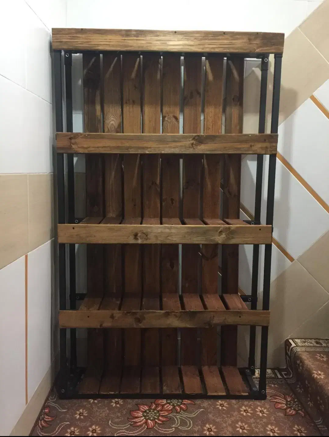 قفسه ، دکور، پیشخوان و صندلی|کتابخانه، شلف، قفسههای دیواری|قم, باسکول|دیوار