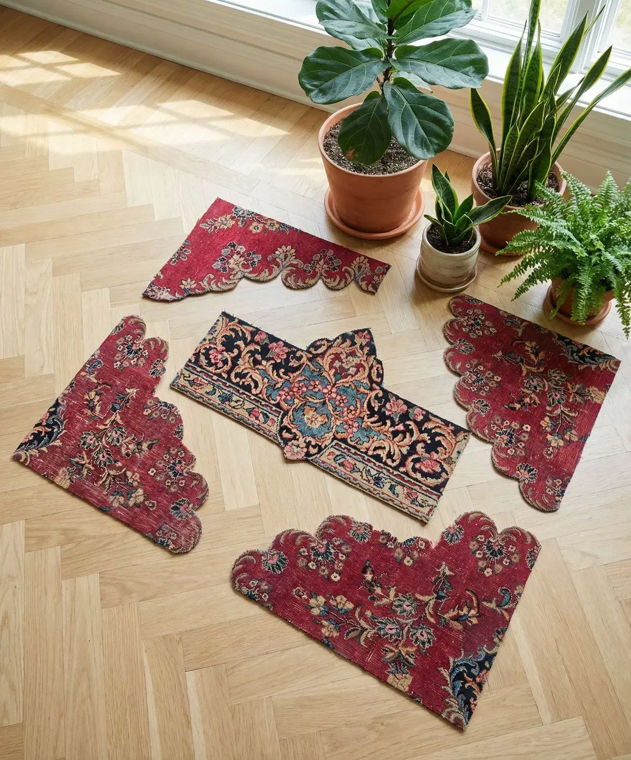 تکه فرش های دستبافت آماده|فرش|تهران, بازار|دیوار