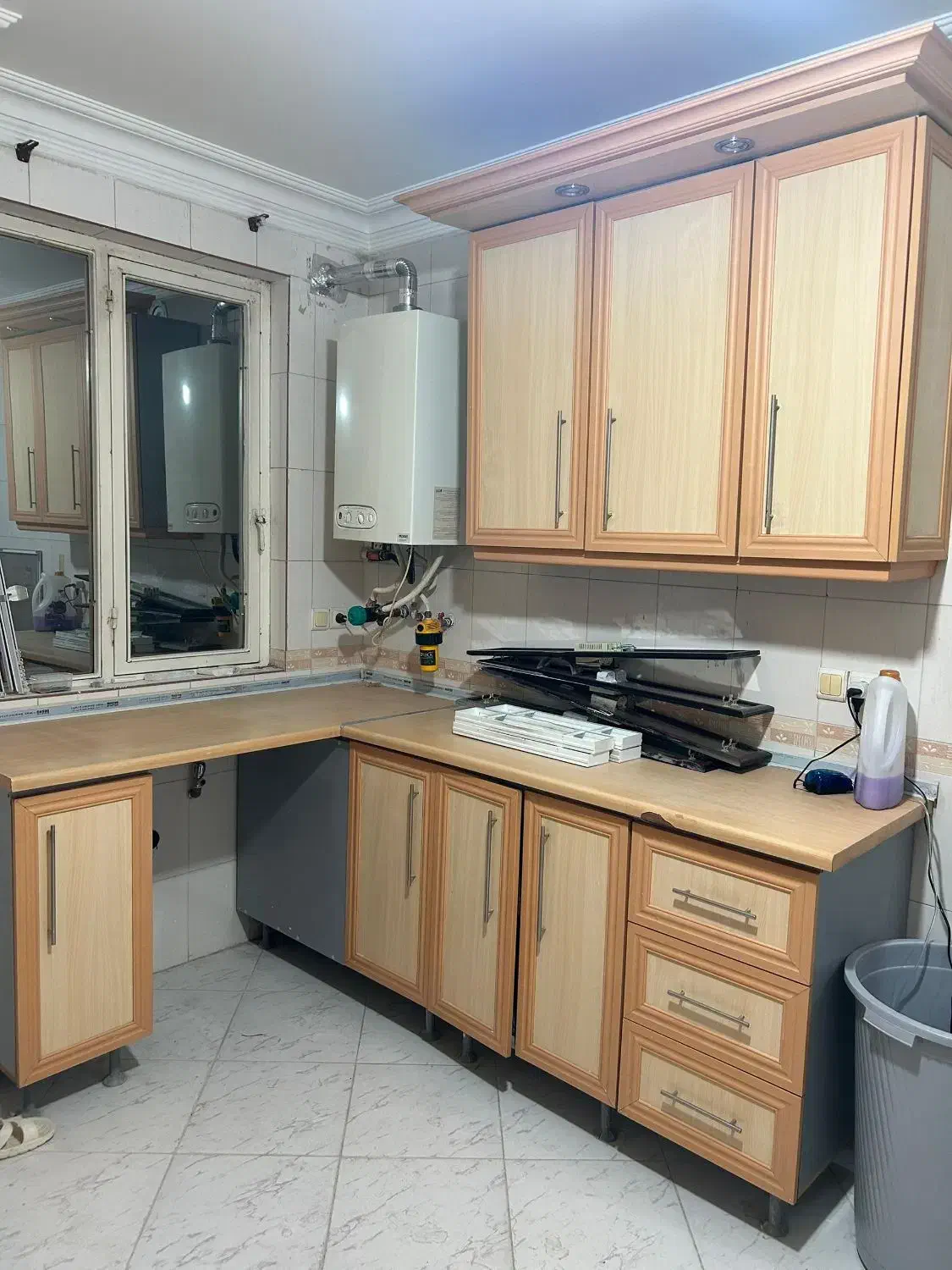 کابینت ام دی اف دست دوم|مصالح و تجهیزات ساختمان|سمنان, |دیوار