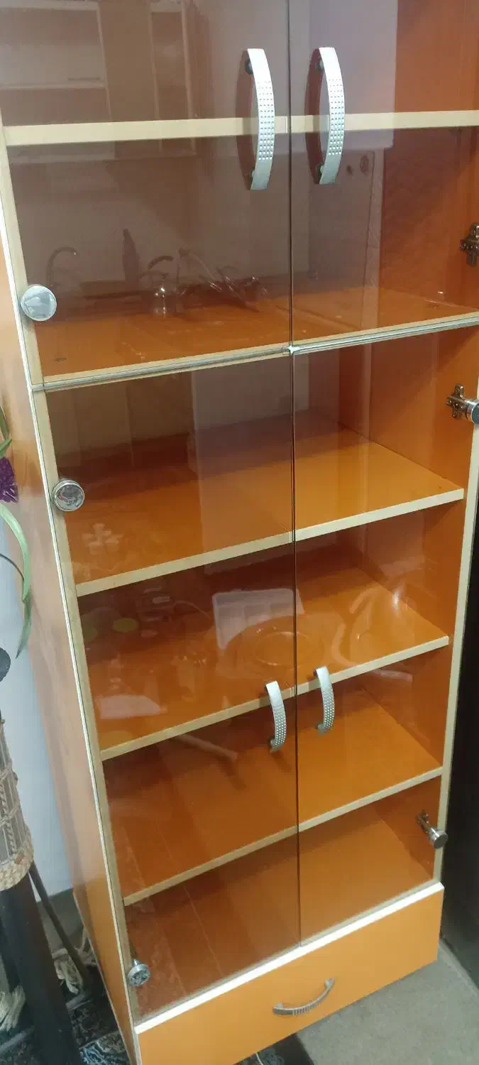 بوفه شیشه ای|بوفه، ویترین، کنسول|خمام, |دیوار