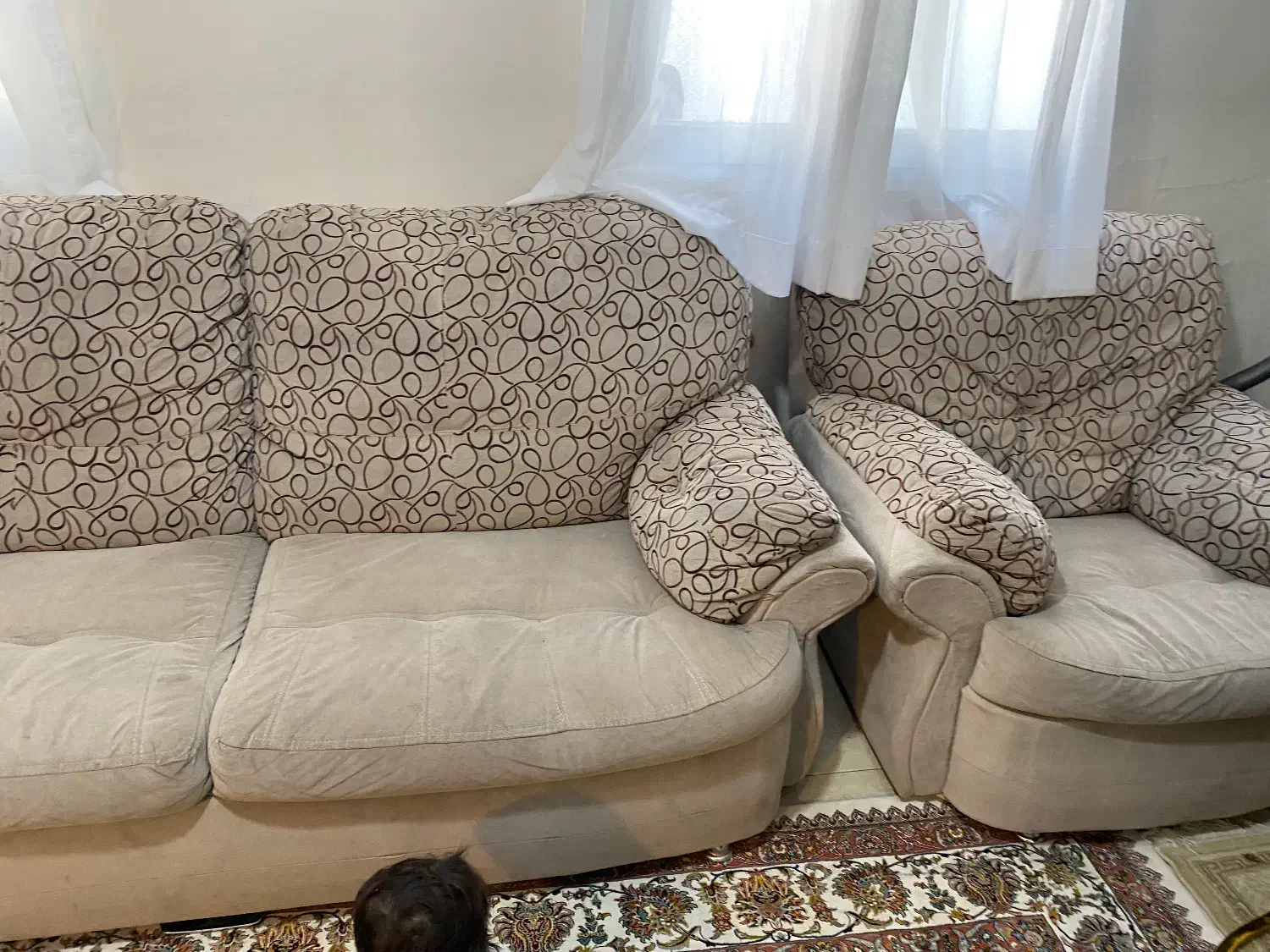 مبل راحتی هفت نفره|مبلمان خانگی و میز عسلی|تهران, مدائن|دیوار