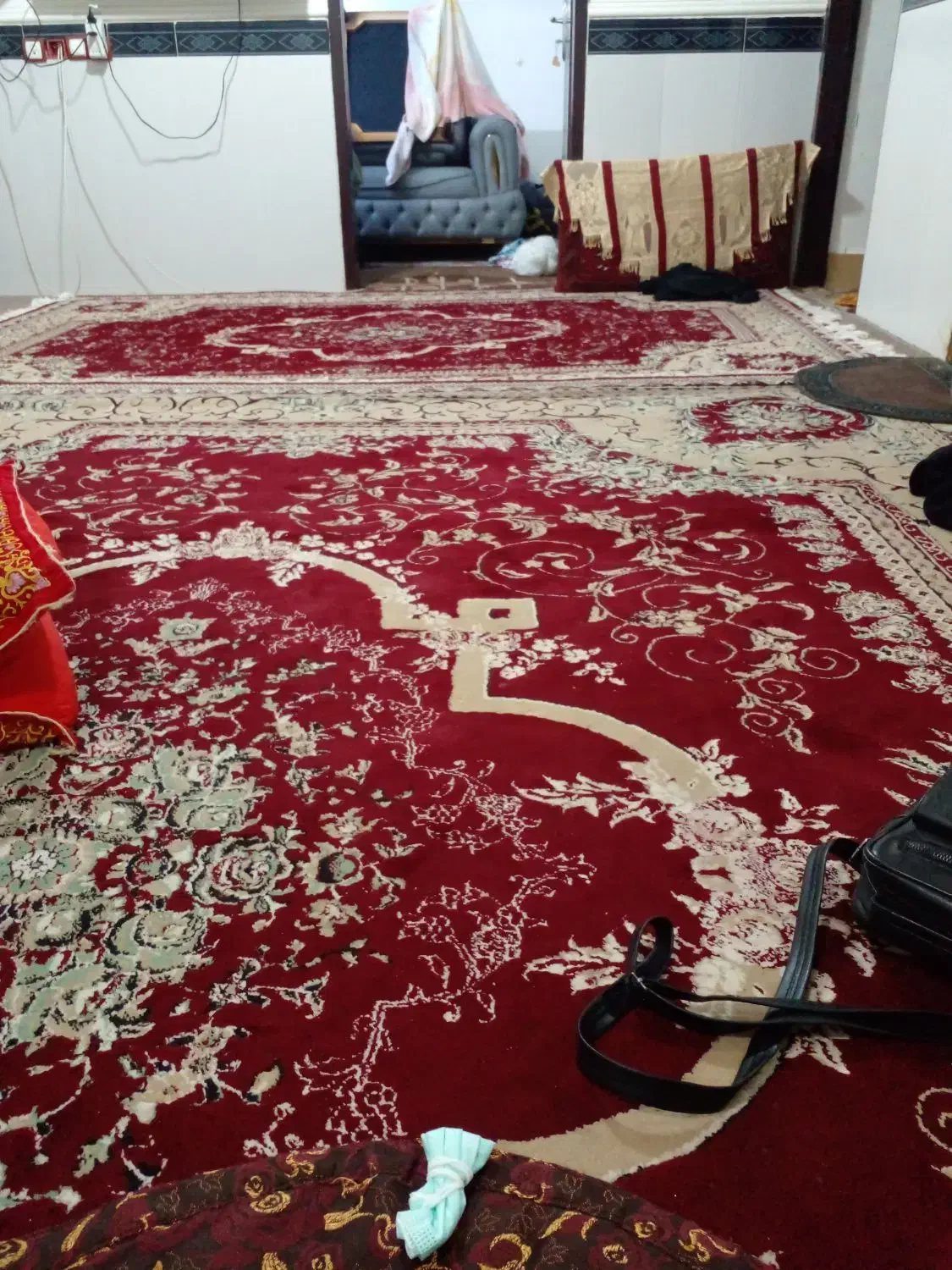 فروش قالی ۶و۱۲متری هردوباهم|فرش|بندر ماهشهر, |دیوار