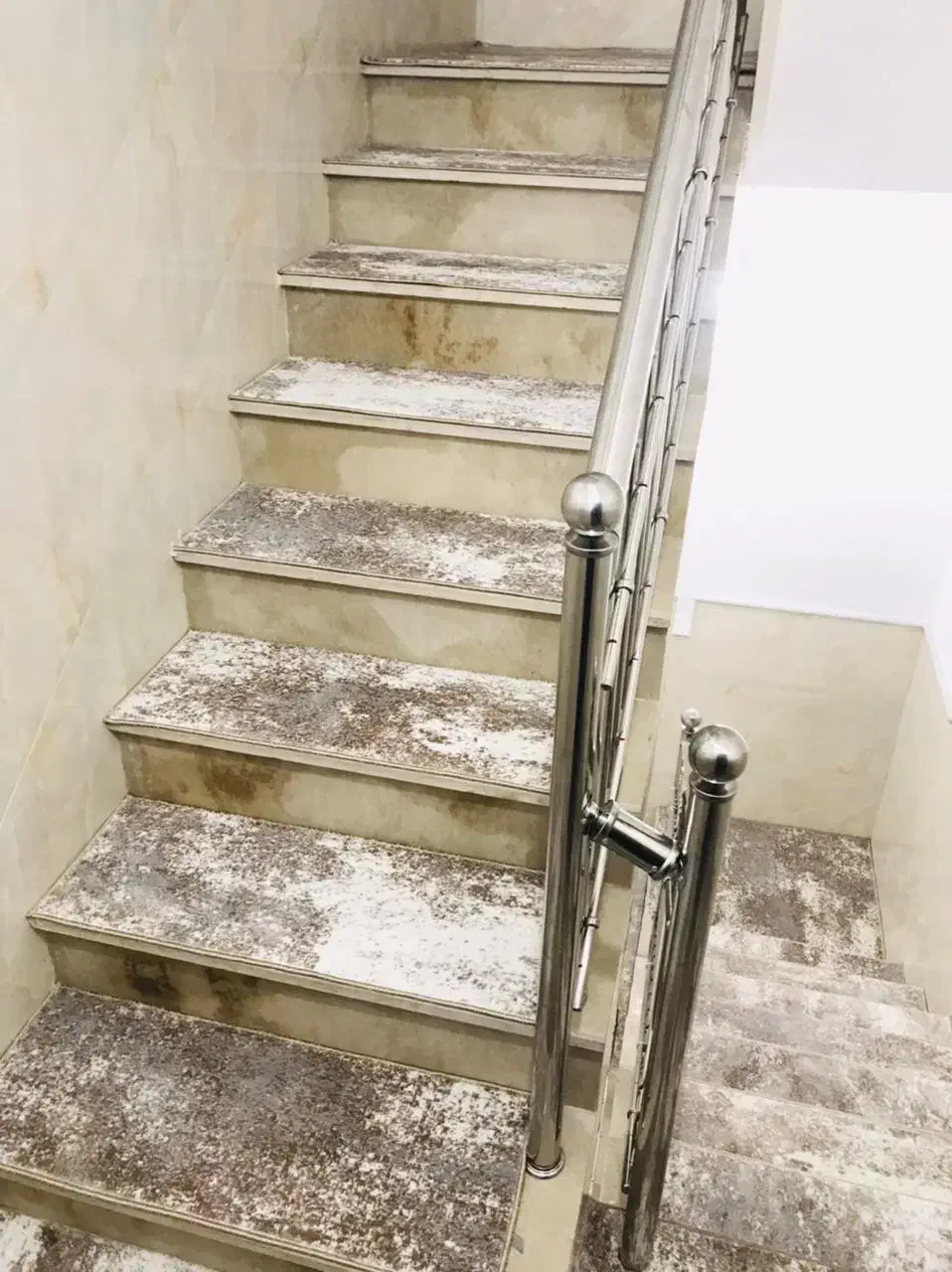 گلیم فرش نسکافه ای مینیمال*شهرموکت|گلیم، جاجیم، گبه|قم, شاه ابراهیم|دیوار