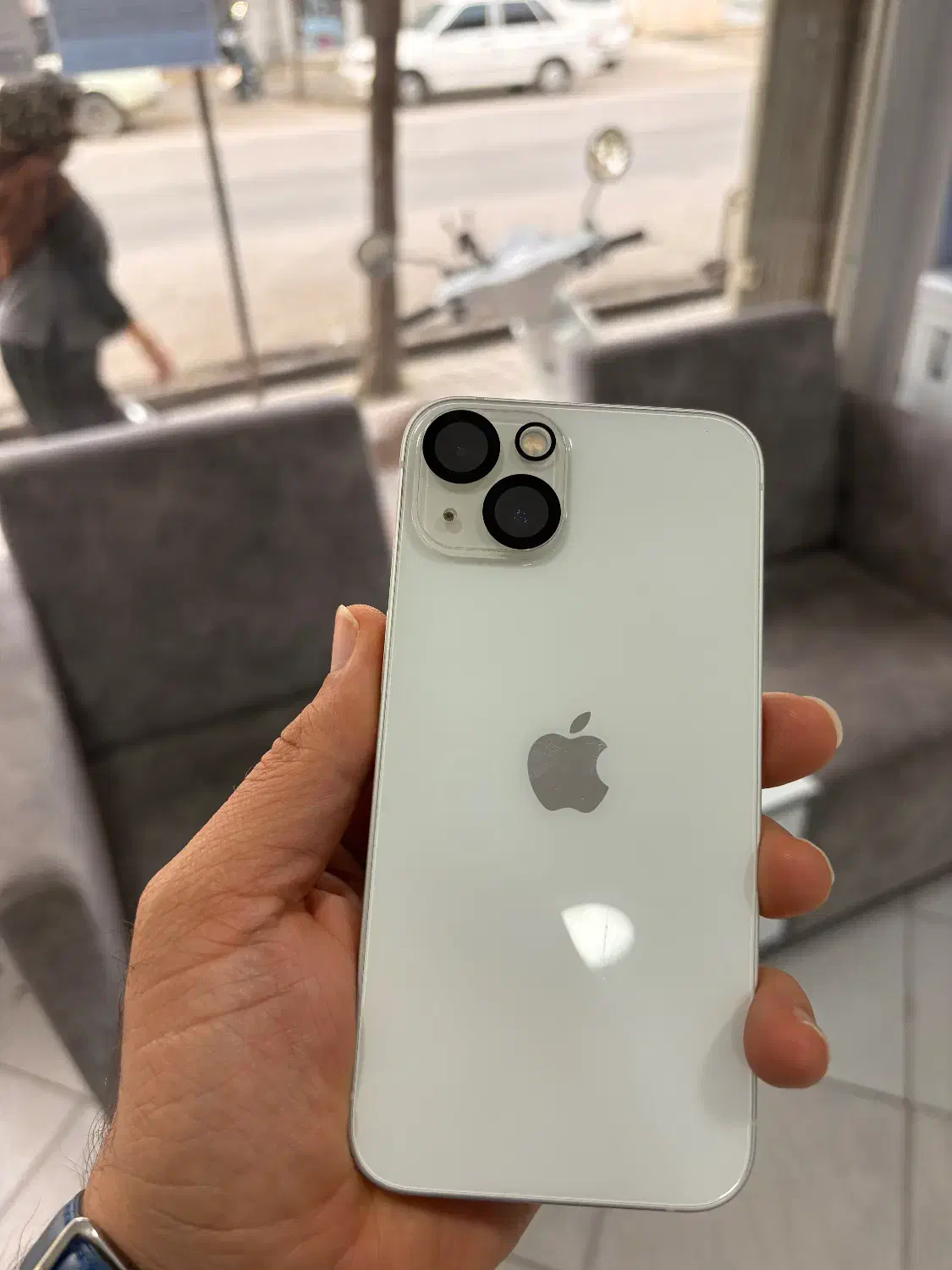 آیفون ۱۳ نرمال دو سیمکارت سفید|موبایل|کلاله, |دیوار