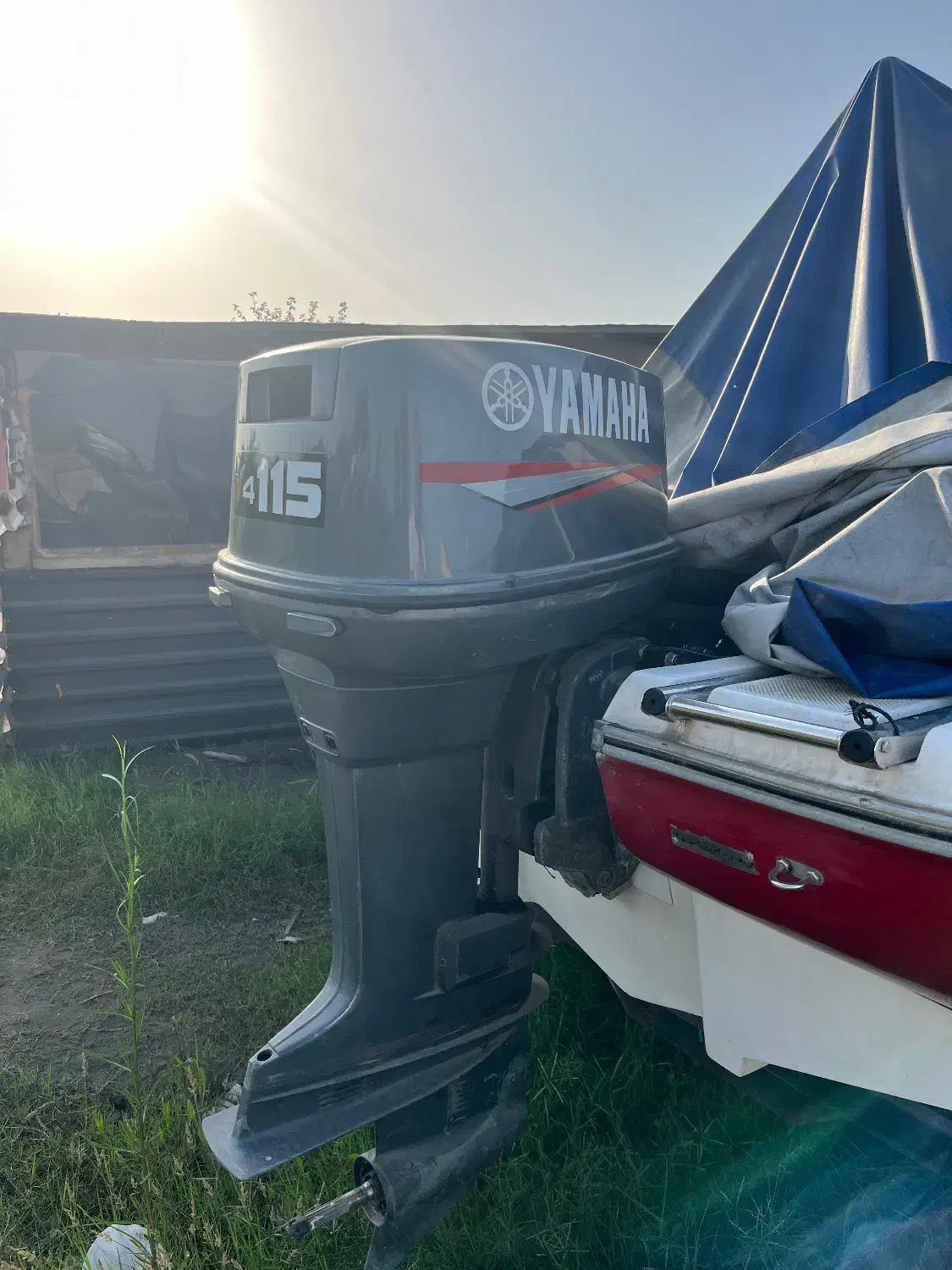 موتور ۱۱۵ مدل بالایی|قایق و سایر وسایل نقلیه|چالوس, |دیوار