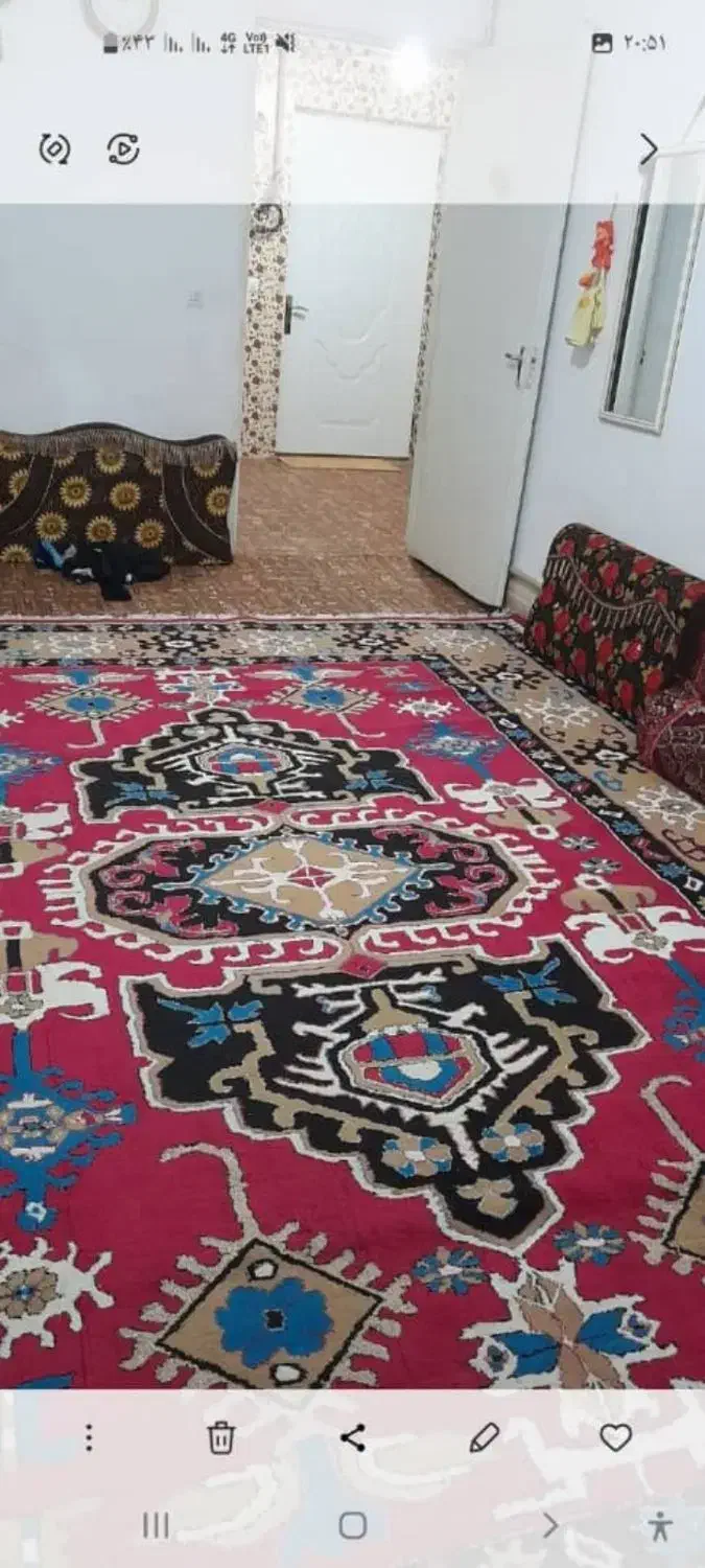 یک عدد قالی ۱۲متری تمیز|فرش|اهواز, کوی رمضان|دیوار