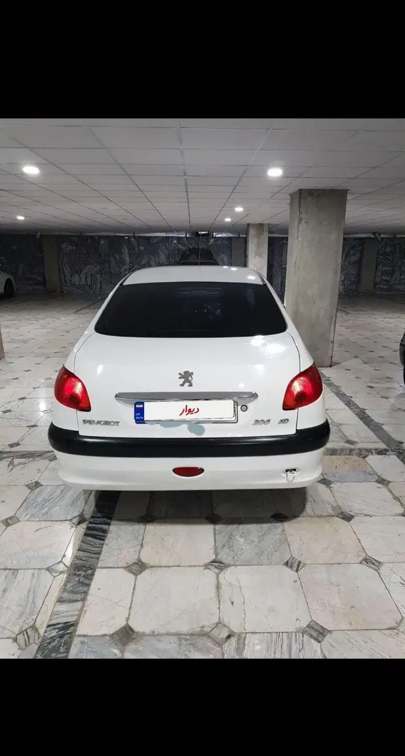 پژو 206 v8 sd مدل ۹۶|خودرو سواری و وانت|تهران, سلسبیل شمالی|دیوار