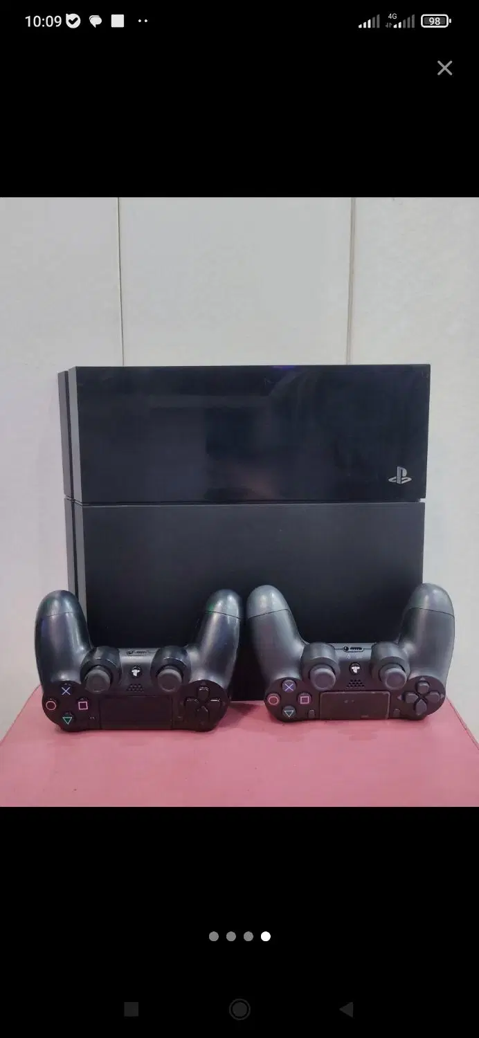ps4 fat 500 دو دسته لازرورقی کپی خور|کنسول، بازی ویدئویی و آنلاین|تهران, سنائی|دیوار