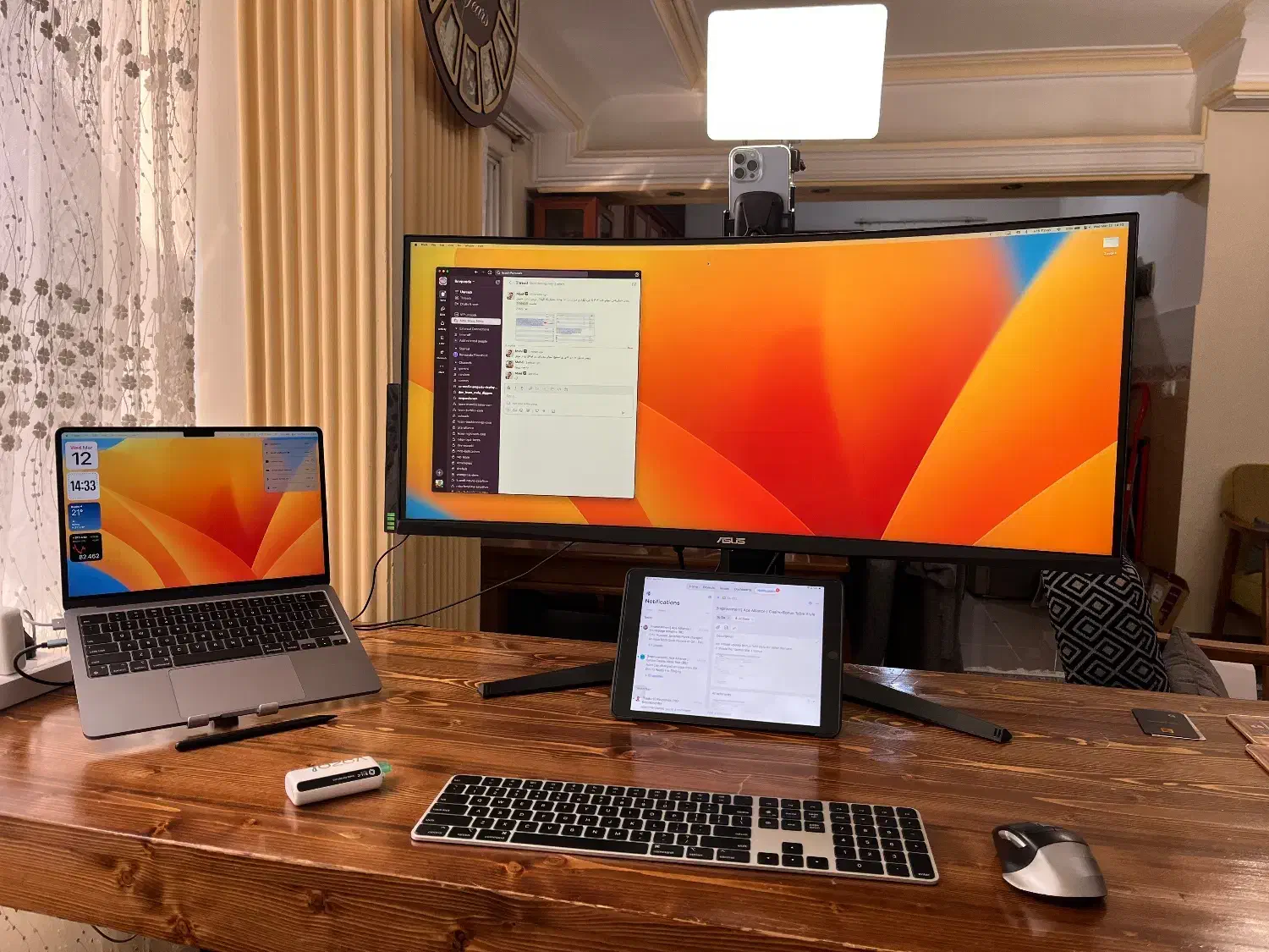 مانیتور گیمینگ ۳۴ اینچ خمیده|قطعات و لوازم جانبی رایانه|رشت, دیلمان|دیوار