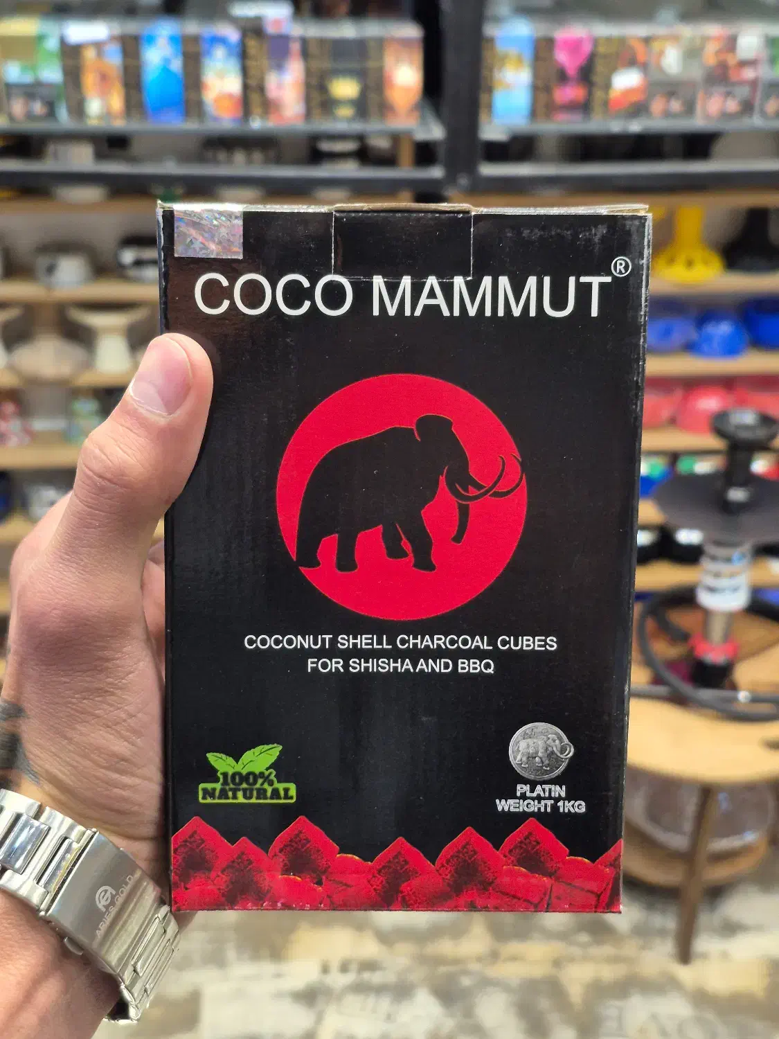 ذغال نارگیل کوکو ماموت اورجینال لیبل دار(اندونزی)|عمدهفروشی|شیراز, عفیفآباد|دیوار