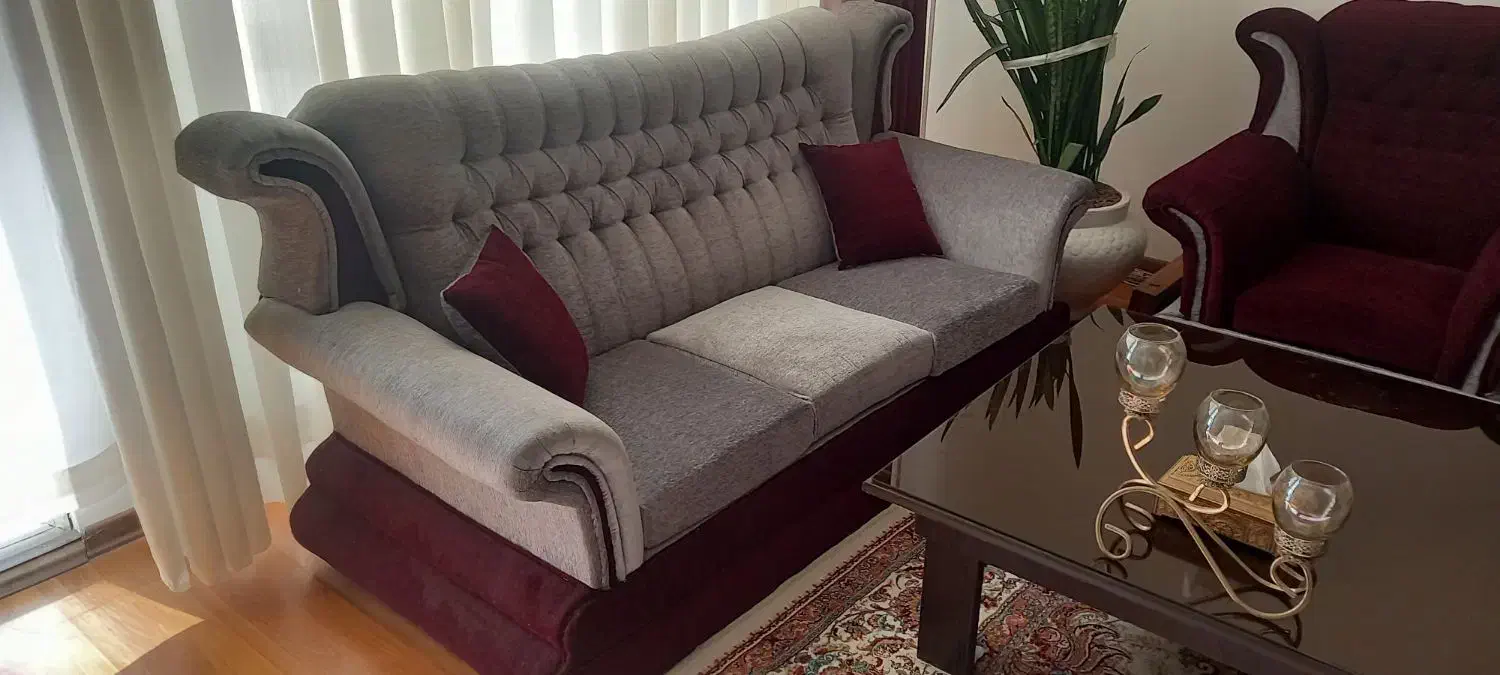 مبل راحتی ۱۰ نفره|مبلمان خانگی و میز عسلی|مشهد, نیروی هوایی|دیوار