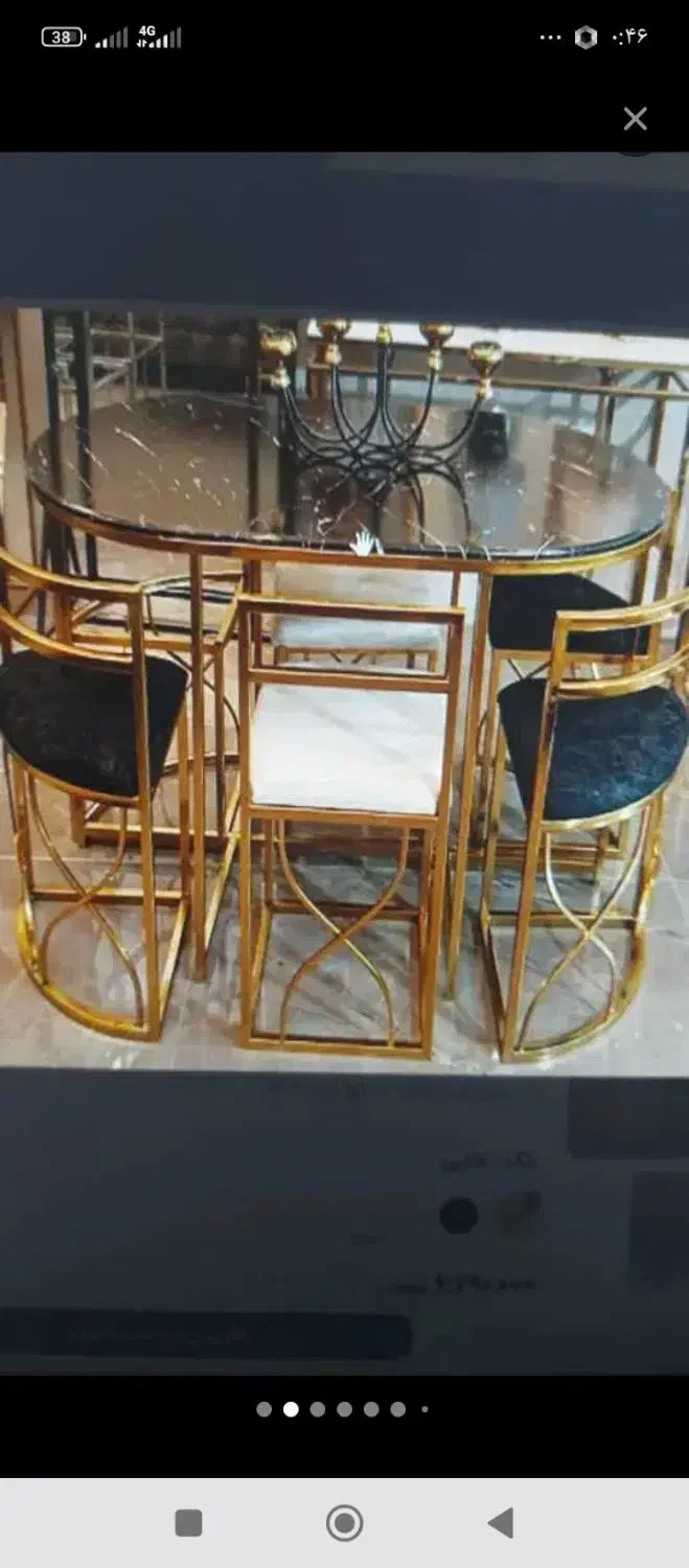 غذاخوری های کم جا و فورتیک اصل ضمانتی در هر سایز|میز و صندلی غذاخوری|خوی, |دیوار