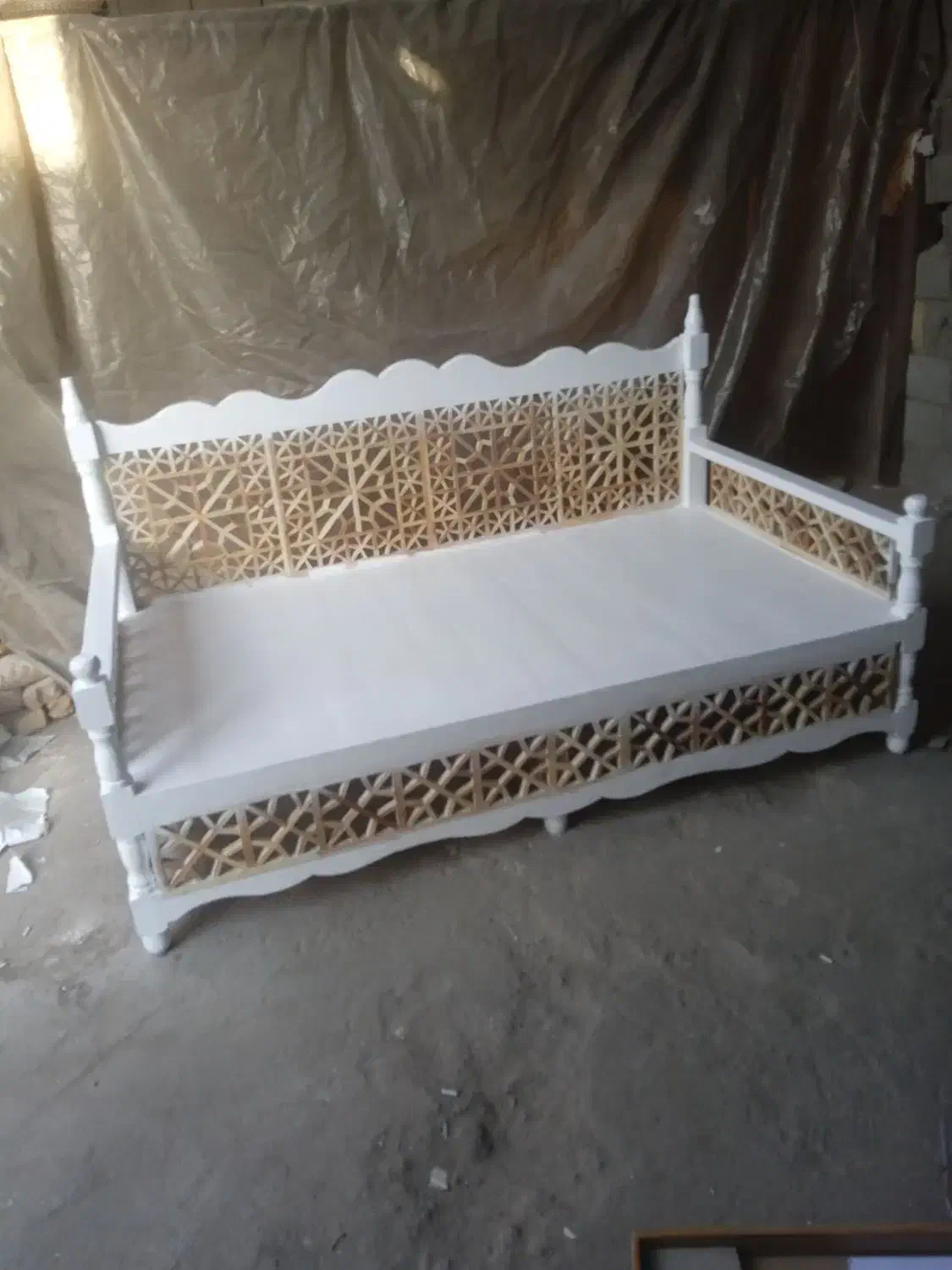 تخت سنتی مدل شاهی 2در1|مبلمان خانگی و میز عسلی|تهران, نعمتآباد|دیوار