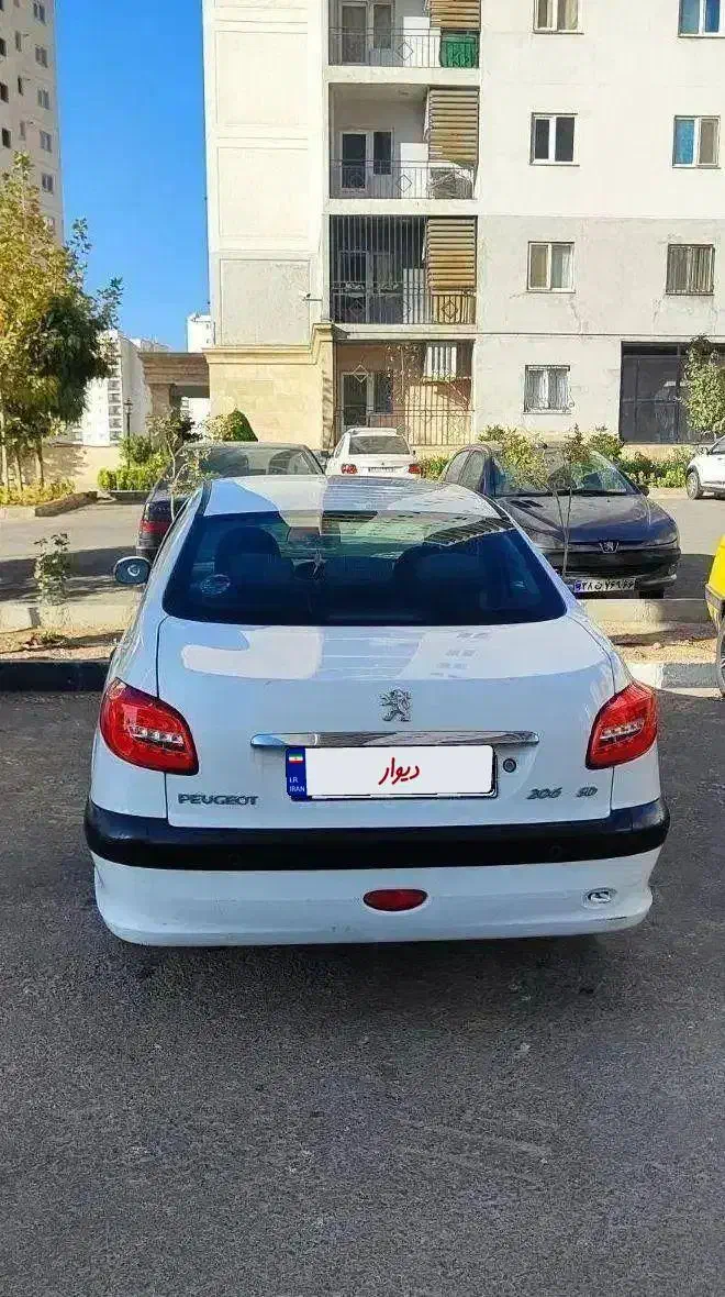 206 sd مدل 97|خودرو سواری و وانت|تهران, شهرک محلاتی|دیوار