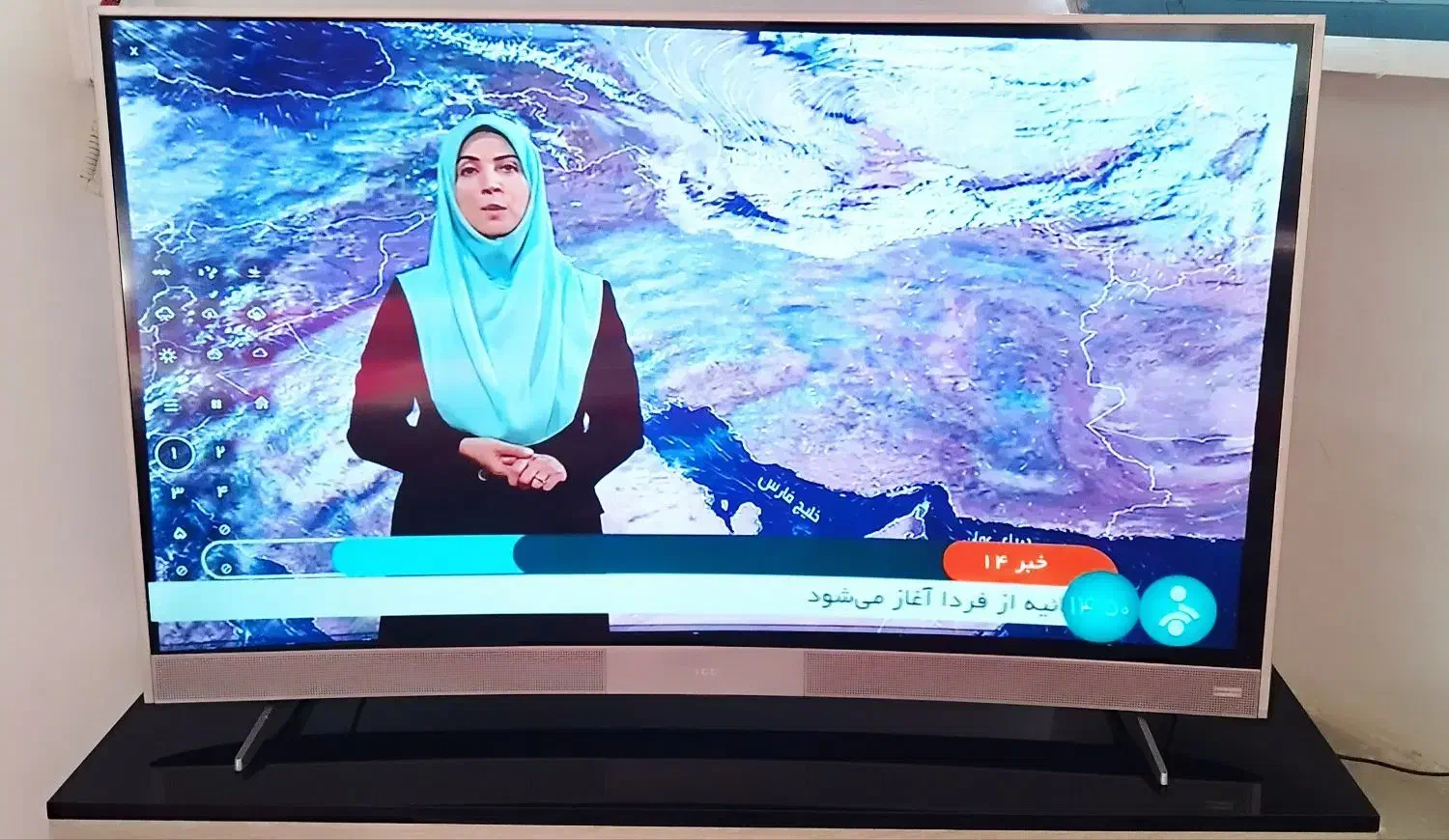 تلوزیون49اینچ TCL|تلویزیون و پروژکتور|فلاورجان, |دیوار