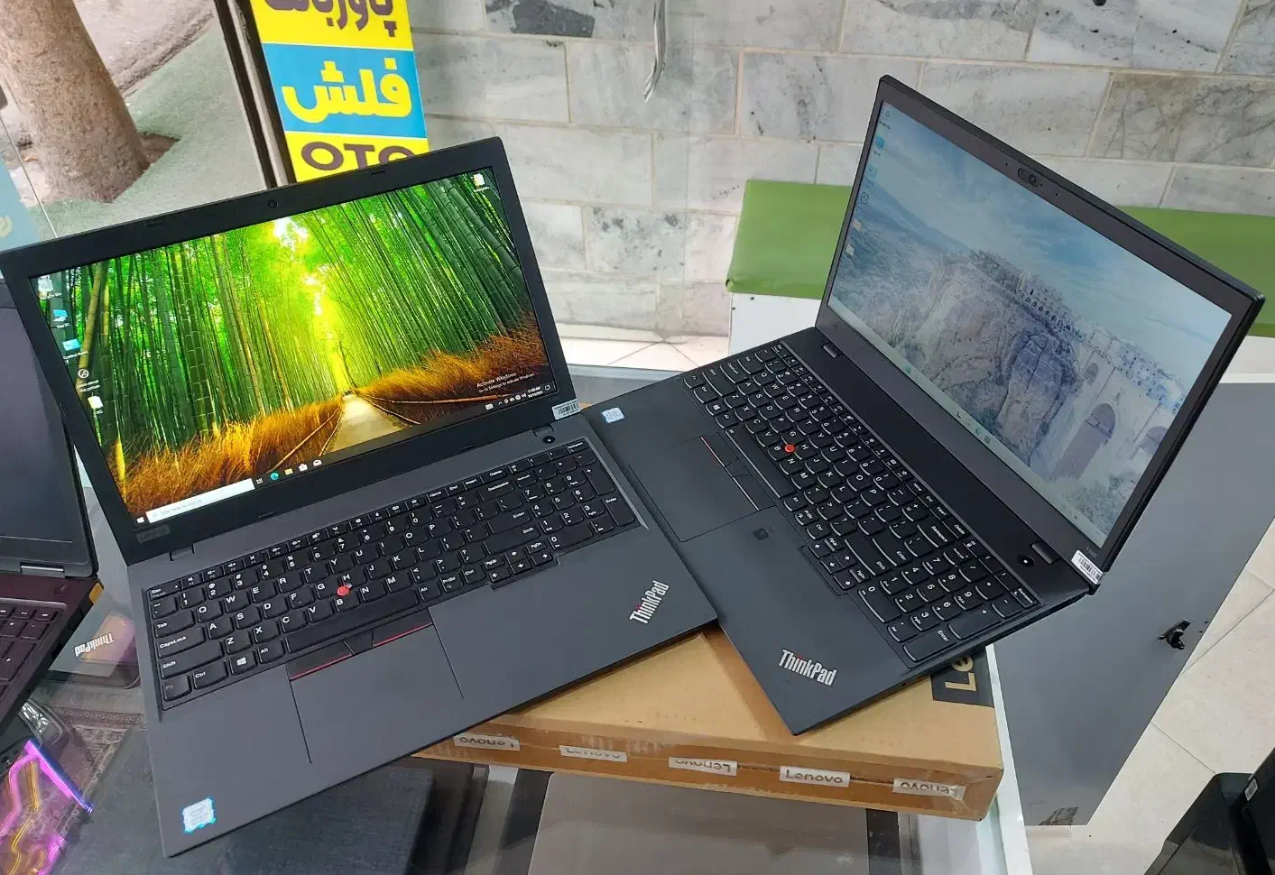 LENOVO i7Gen8 RAM16 SSD512 UHD باکارتن تمیز|رایانه همراه|کرج, گلشهر|دیوار