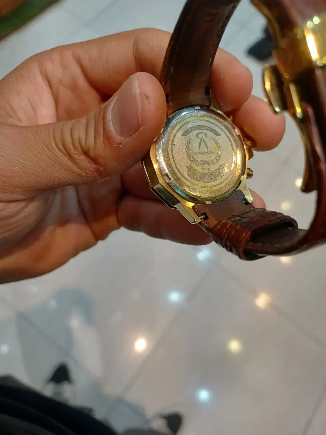 ساعت مچی رومانسون اصلی سه موتور کرنوگراف|ساعت|قزوین, |دیوار