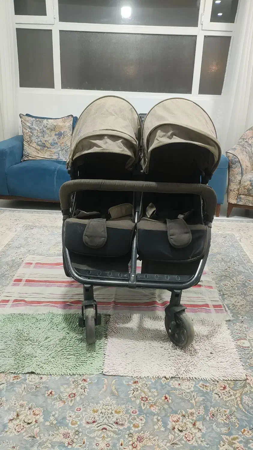 کالسکه دوقلو|کالسکه و لوازم جانبی|قم, صدوق|دیوار