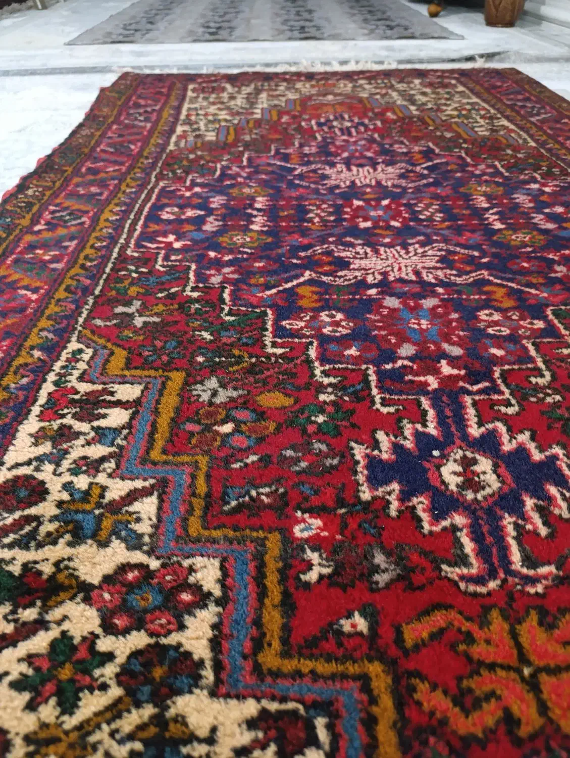 یک جفت فرش دست بافت سراب. درحد نو|فرش|کرج, حصارک پایین|دیوار