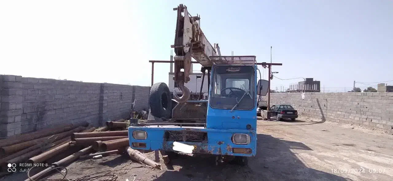 جرثقیل اوراقی|خودرو سنگین|نرماشیر, |دیوار