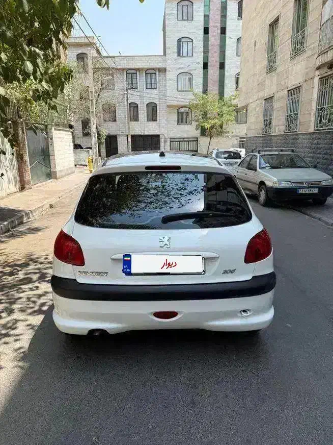 ۲۰۶ تیپ ۳ پاناروما مدل ۴۰۱|خودرو سواری و وانت|تهران, نارمک جنوبی|دیوار