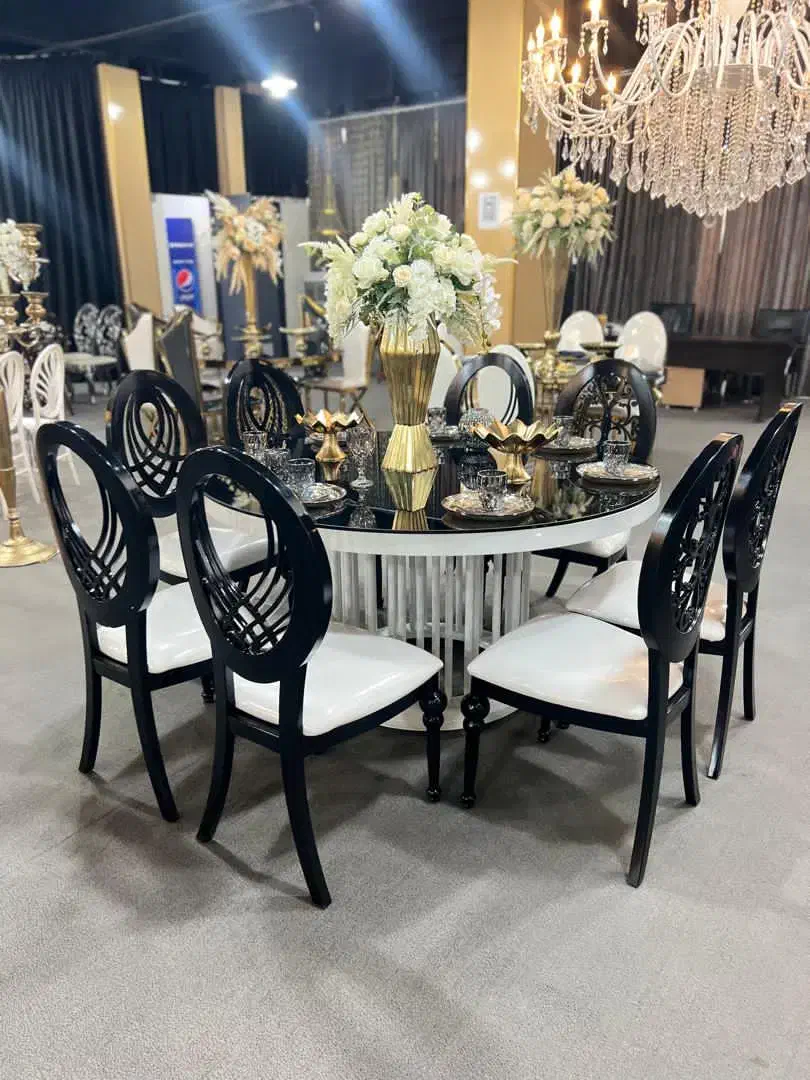 صندلی پلیمرمدل ندا مشکی سفید/تالار رستوران|صندلی و نیمکت|چهاردانگه (تهران), |دیوار