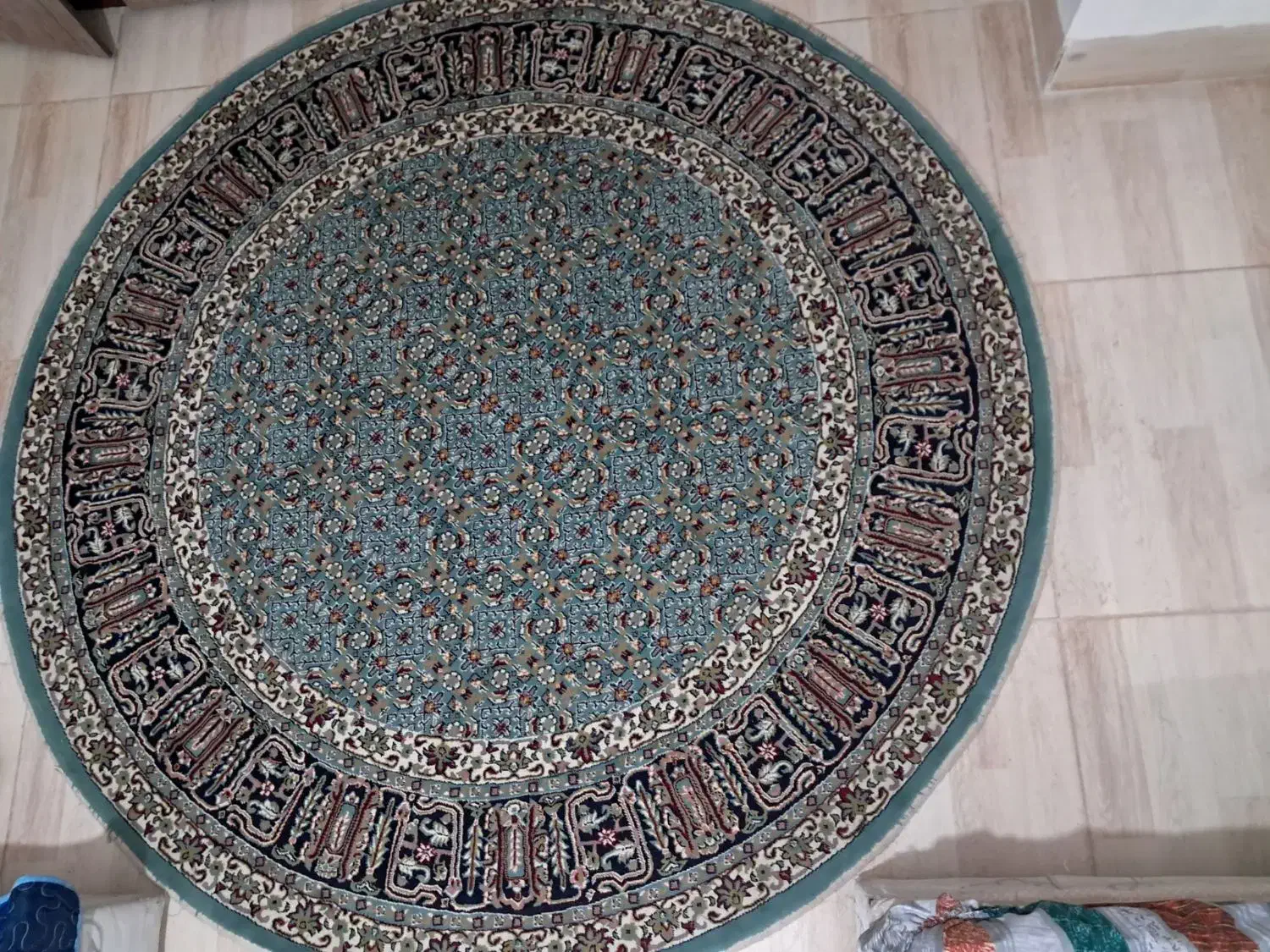 فرش زمرد مشهد گرد ۲×۲|فرش|مشهد, چهنو|دیوار