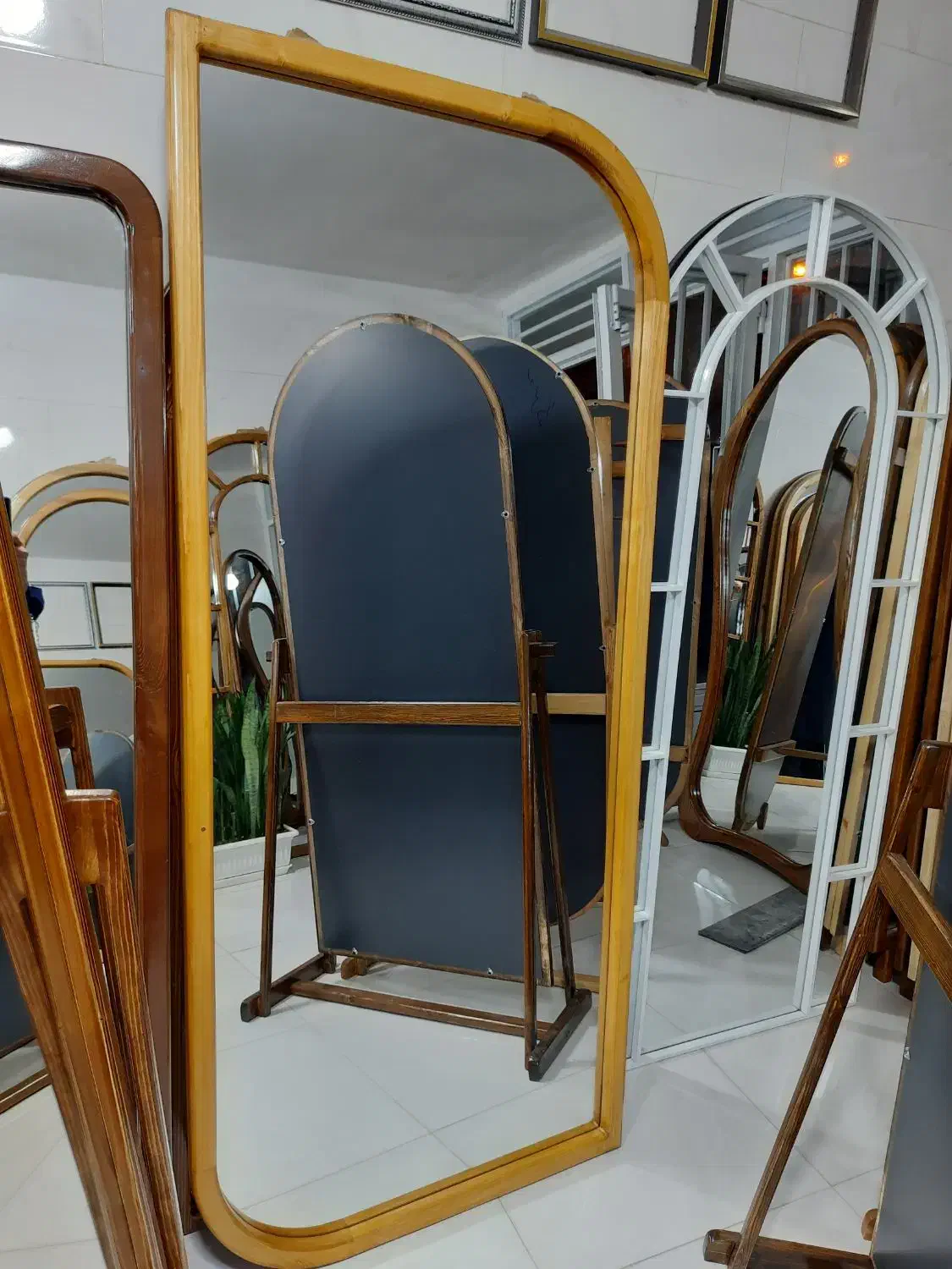 انواع آینه در ابعاد و طرح های متفاوت|آینه|همدان, |دیوار