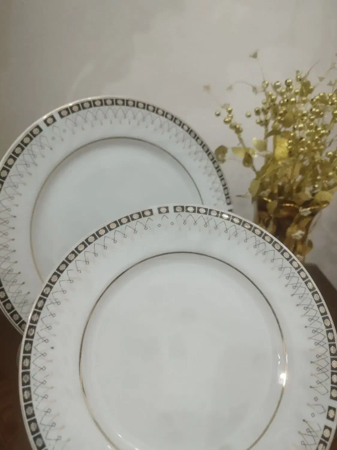 بشقاب پلو خوری و پیش دستی چینی|ظروف سرو و پذیرایی|رباط‌کریم, رباط‌کریم|دیوار