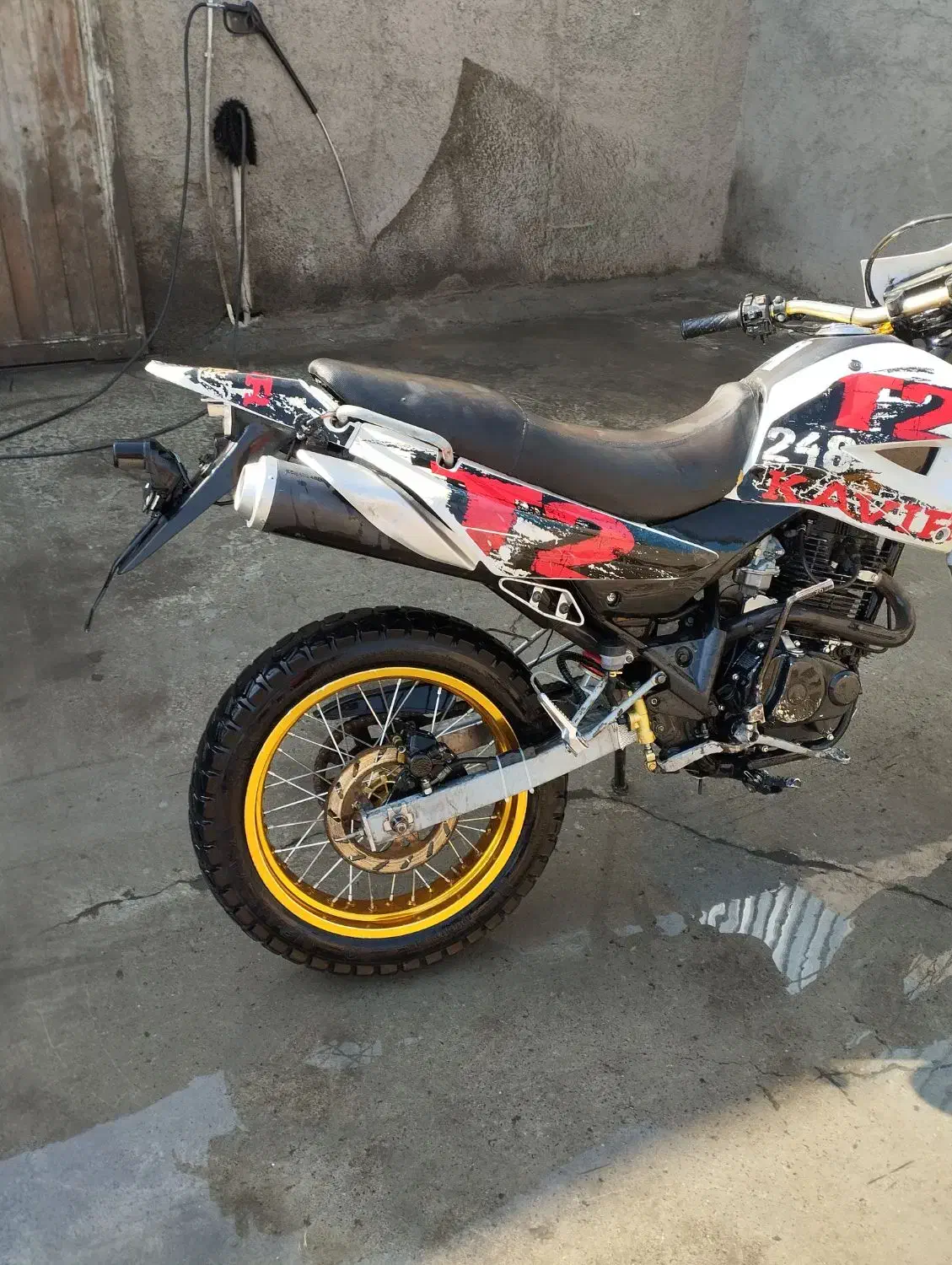 موتور 248|موتورسیکلت|نجفآباد, جوزدان|دیوار