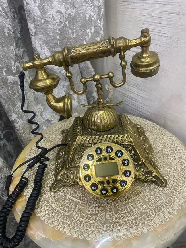 تلفن برنجی|تلفن رومیزی|تهران, شهرک رضویه|دیوار