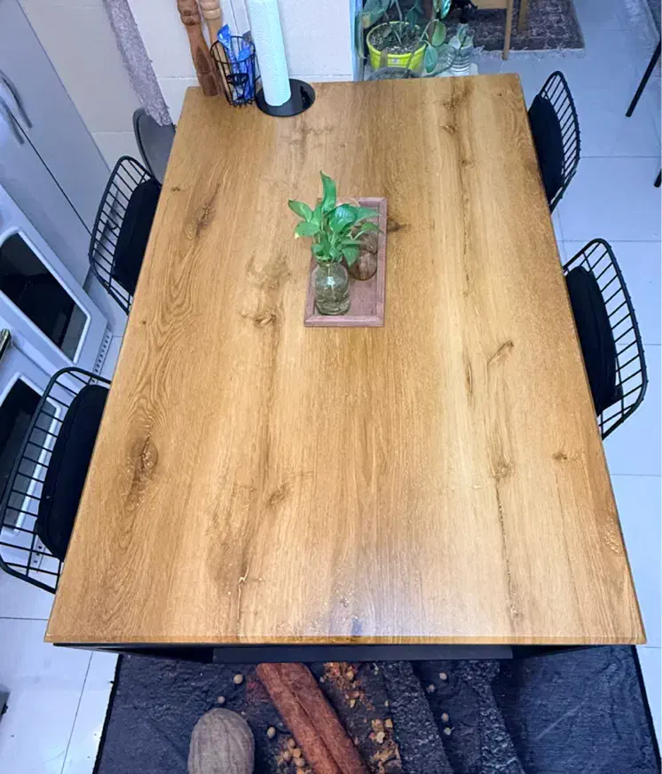 میز ناهارخوری ۴ نفره لوکس|میز و صندلی غذاخوری|پرند, فاز ۳|دیوار