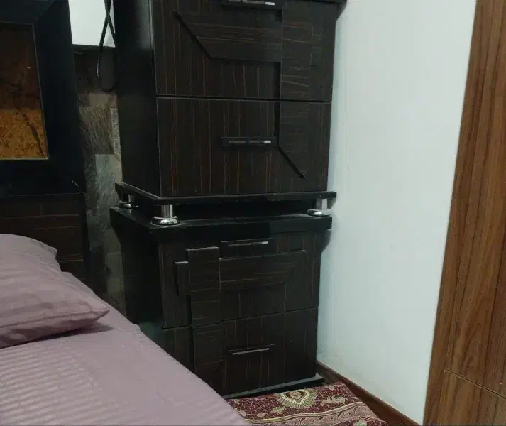 فروش فوری سرویس خواب کاملاسالم،همراه با تشک|تخت و سرویس خواب|فولادشهر, C5|دیوار