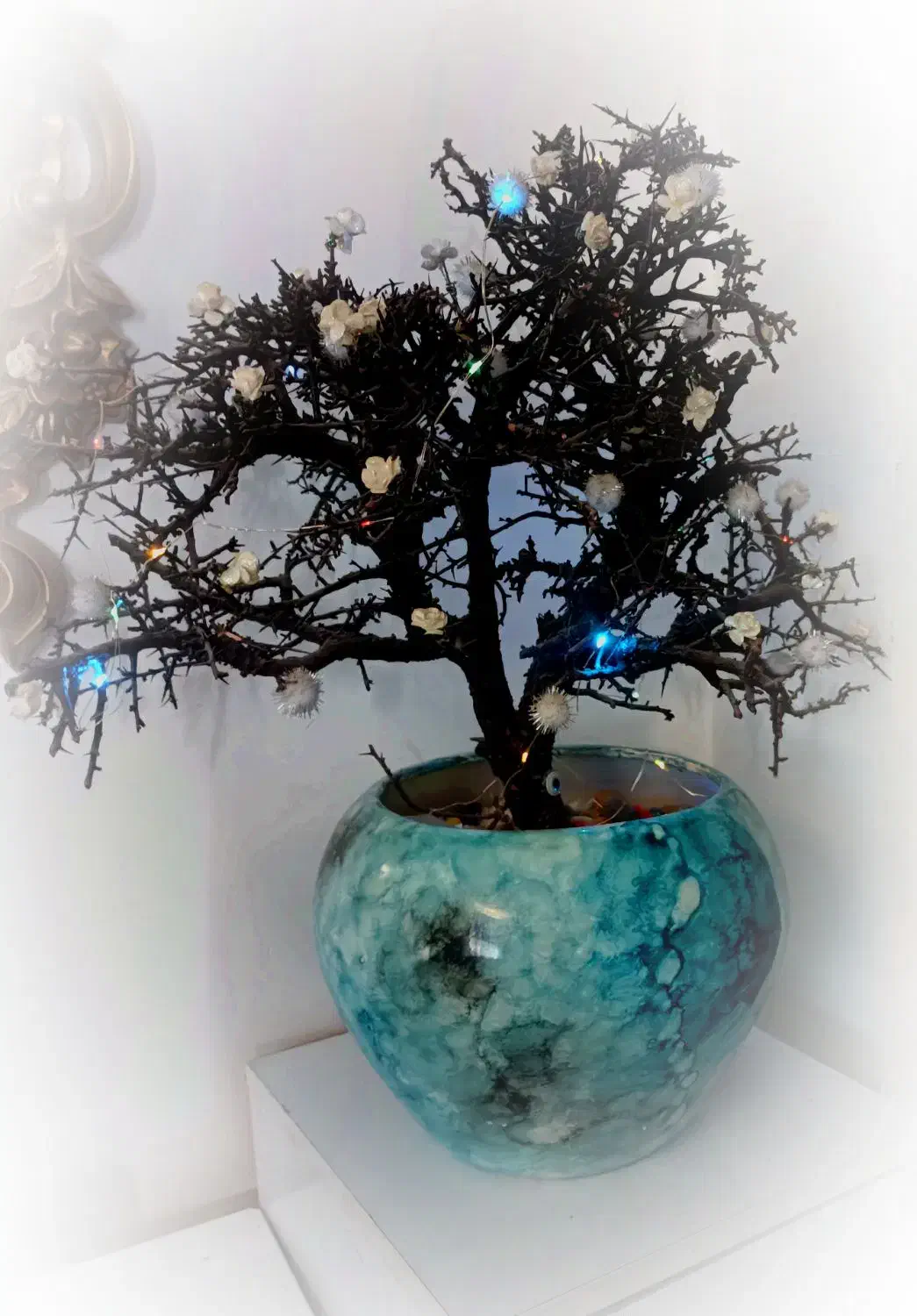 درختچه چشم نظر|گل مصنوعی|ایلام, |دیوار