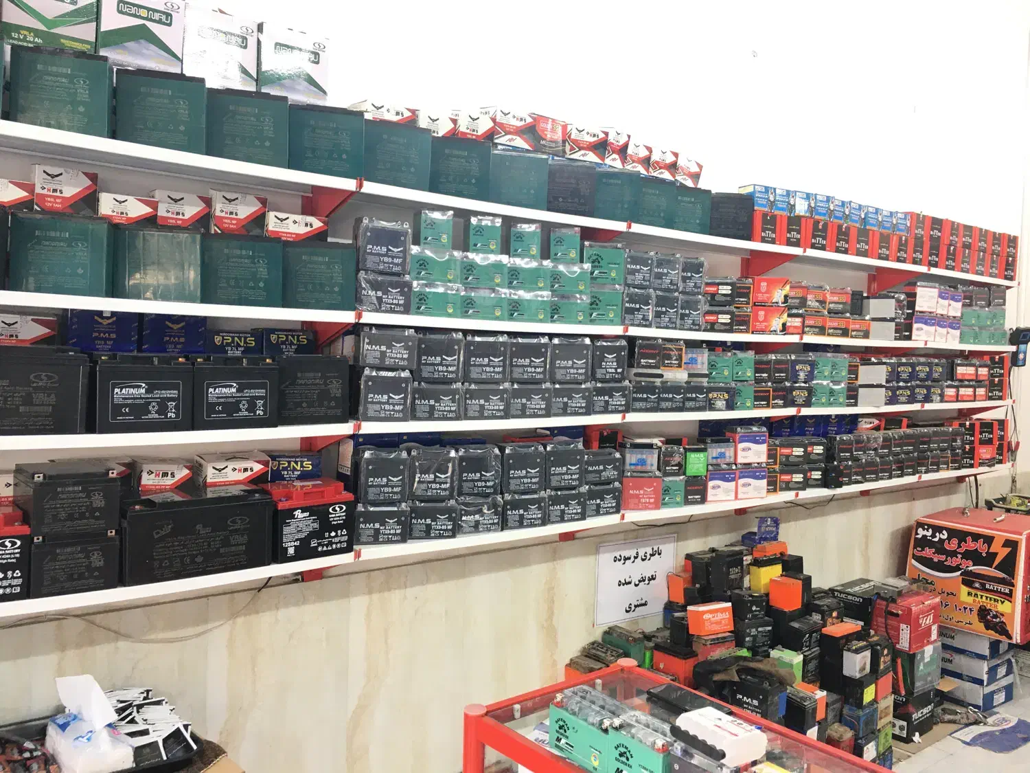 انواع باطری موتورسیکلت بنزین برقی شارژی سنگین کودک|قطعات یدکی و لوازم جانبی|مشهد, طلاب|دیوار