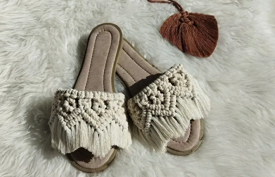 کیف وکفش مکرومه بافی|کیف، کفش، کمربند|بیرجند, |دیوار