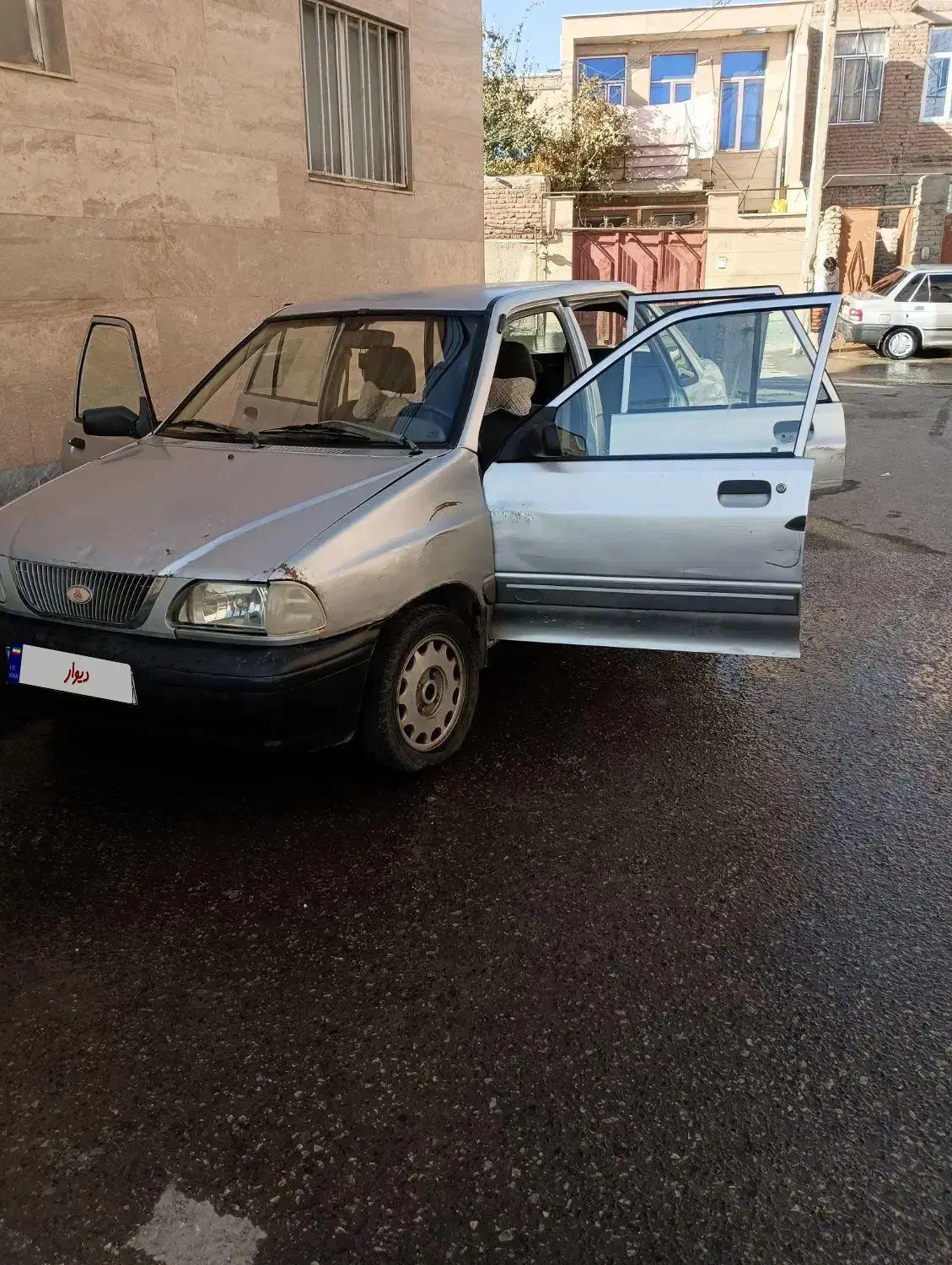 پراید ۱۴۱.مدل ۸۴ نقره ای|خودرو سواری و وانت|اردبیل, |دیوار