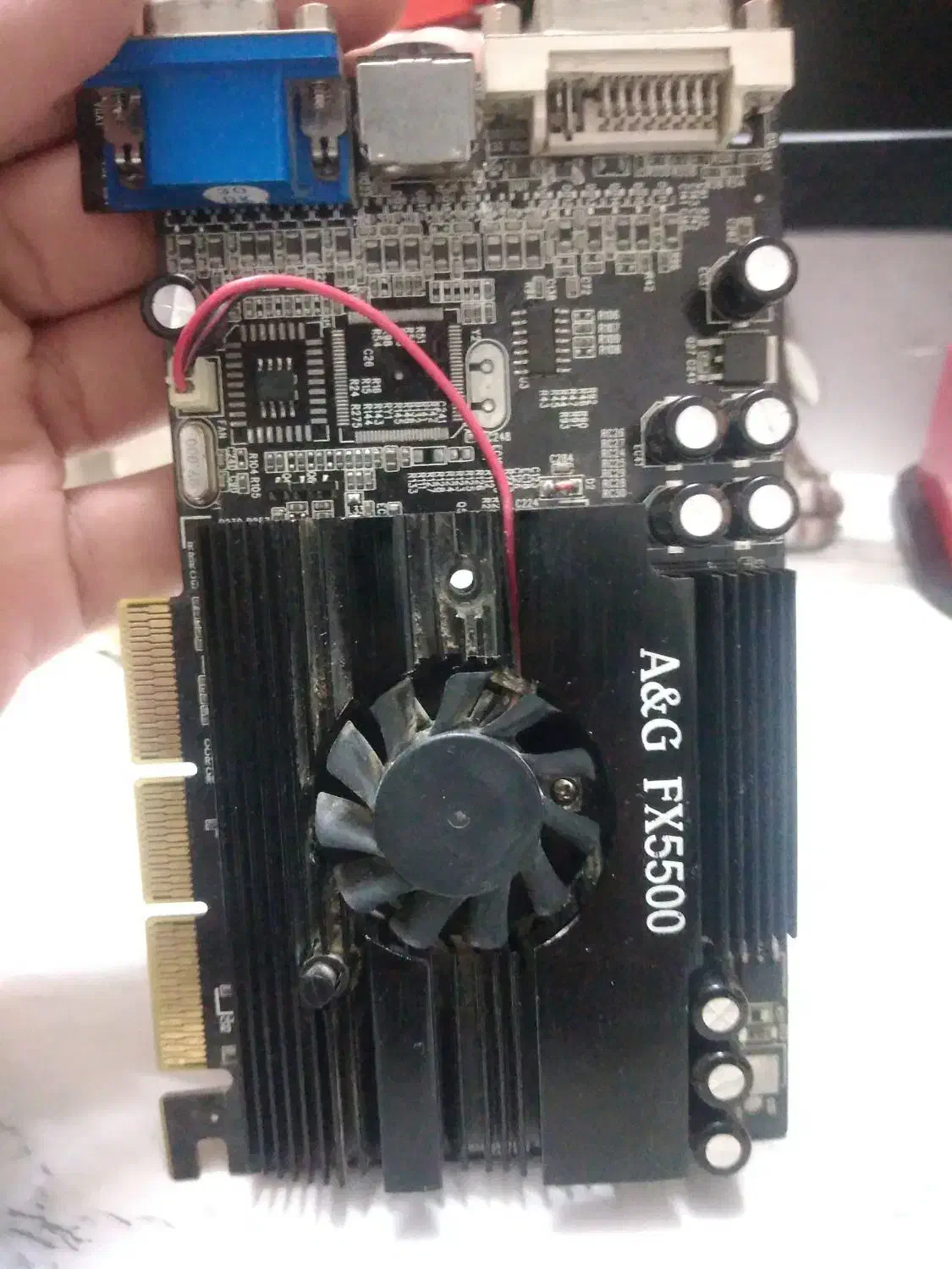 کارت گرافیک fx5500|قطعات و لوازم جانبی رایانه|کردکوی, |دیوار