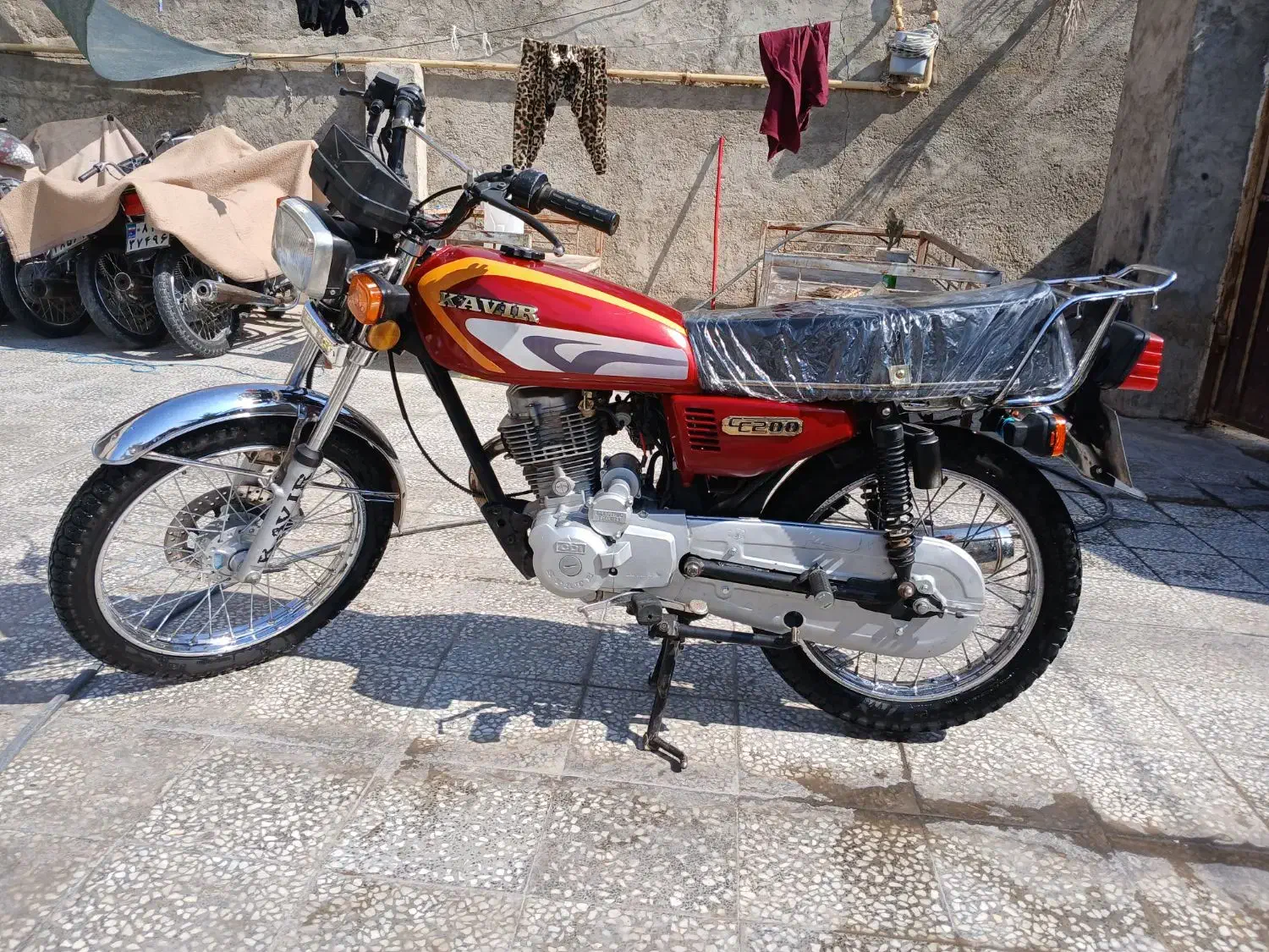 موتور ۲۰۰ کویر|موتورسیکلت|داراب, |دیوار